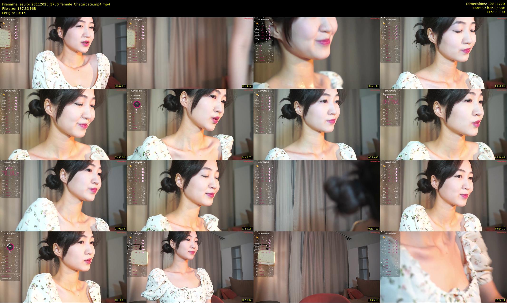 seulbi — 14 minute Chaturbate female cam show recording, 720p, Nov 23, 2025