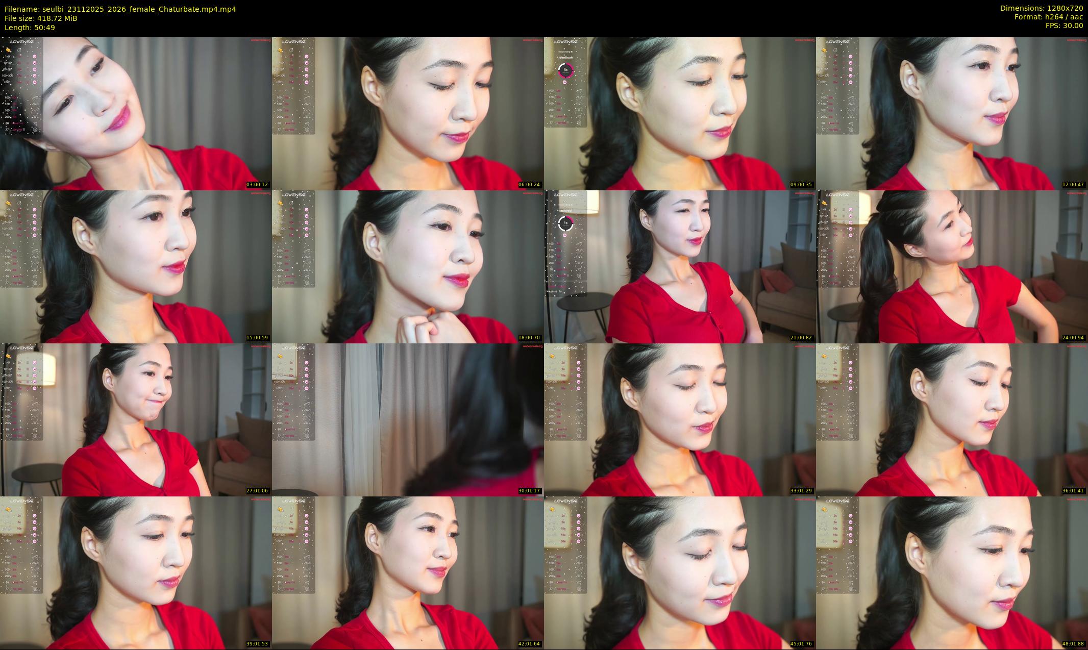 seulbi — 51 minute Chaturbate female cam show recording, 720p, Nov 23, 2025