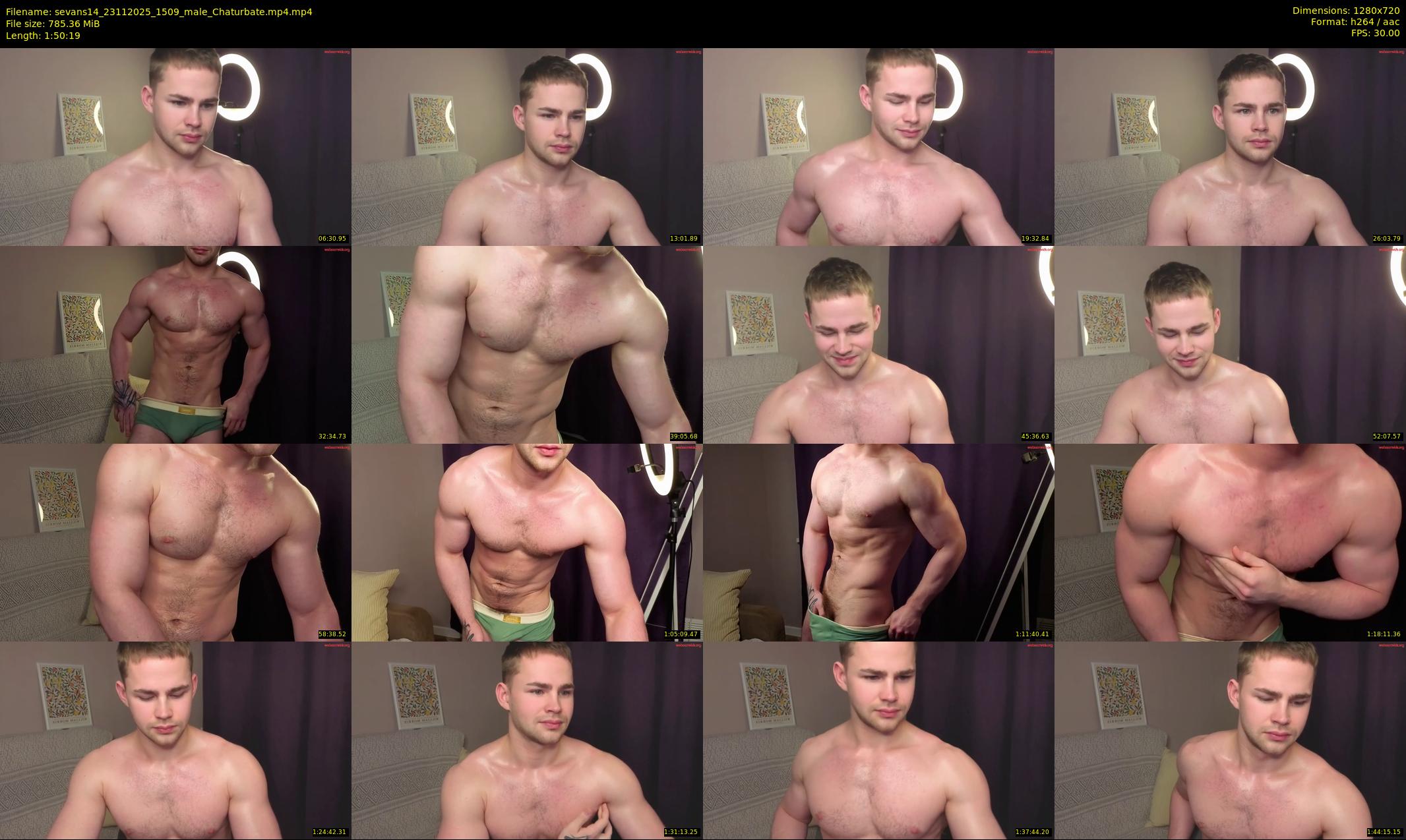 sevans14 — 111 minute Chaturbate male cam show recording, 720p, Nov 23, 2025