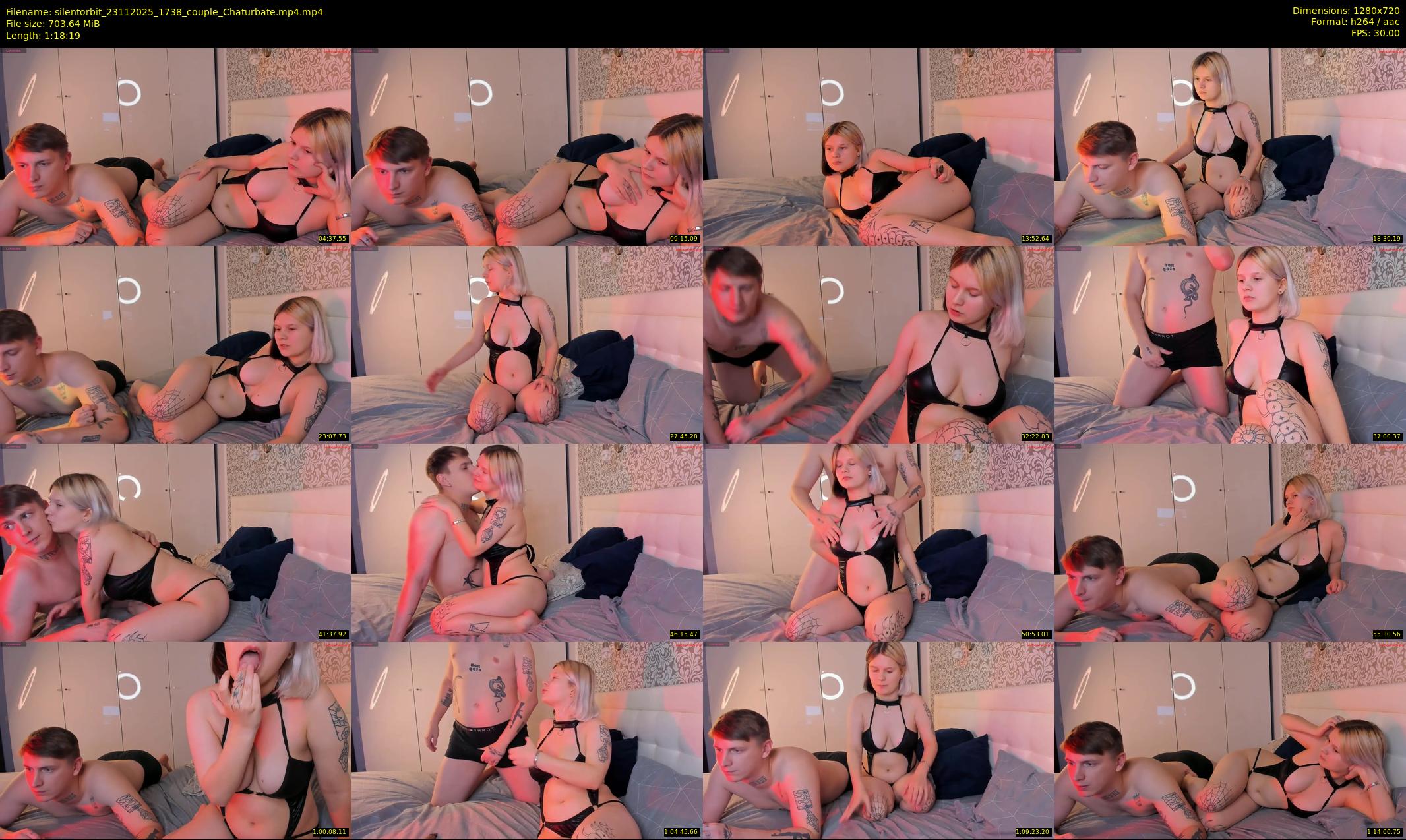 silentorbit — 79 minute Chaturbate couple cam show recording, 720p, Nov 23, 2025