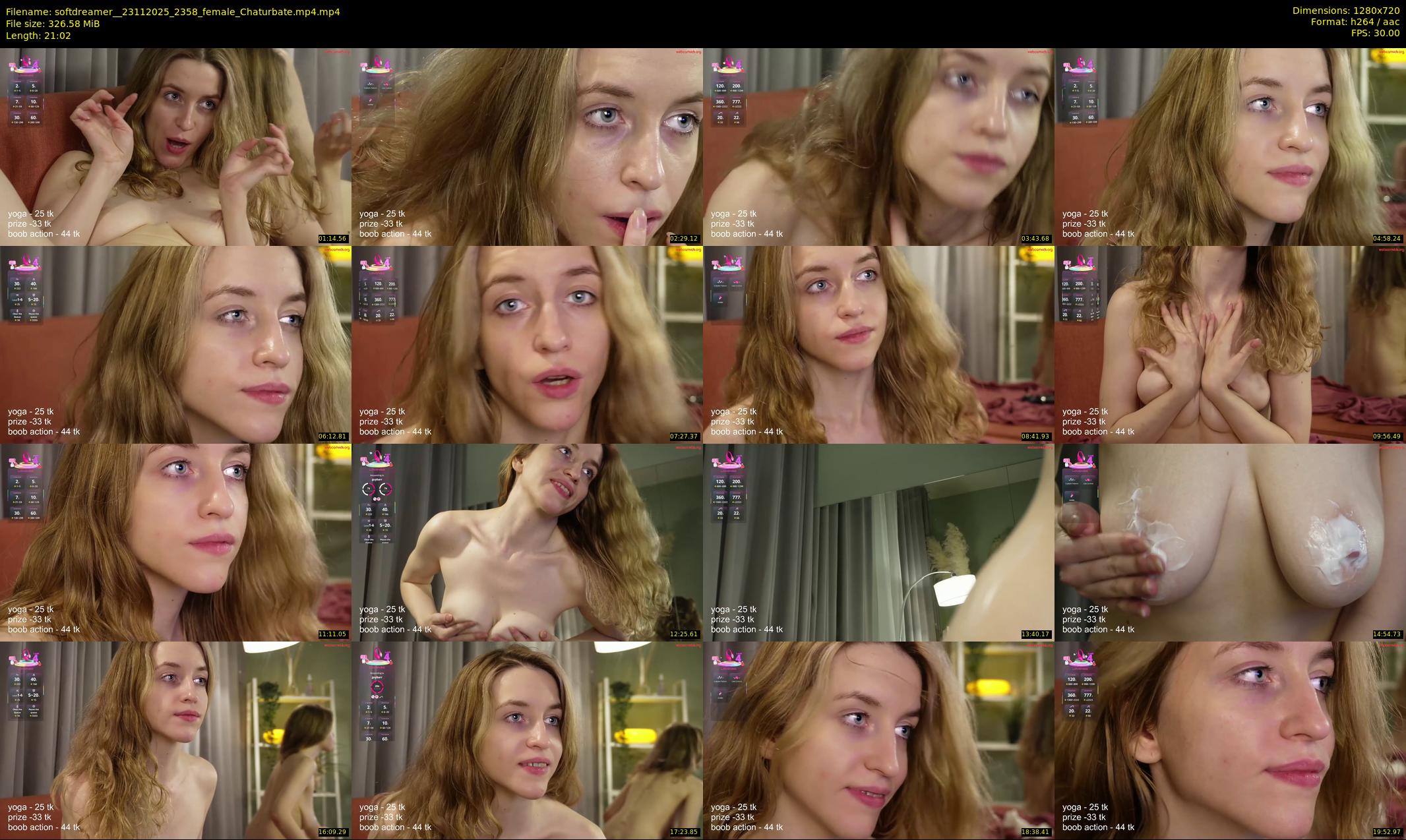 softdreamer_ — 22 minute Chaturbate female cam show recording, 720p, Nov 23, 2025