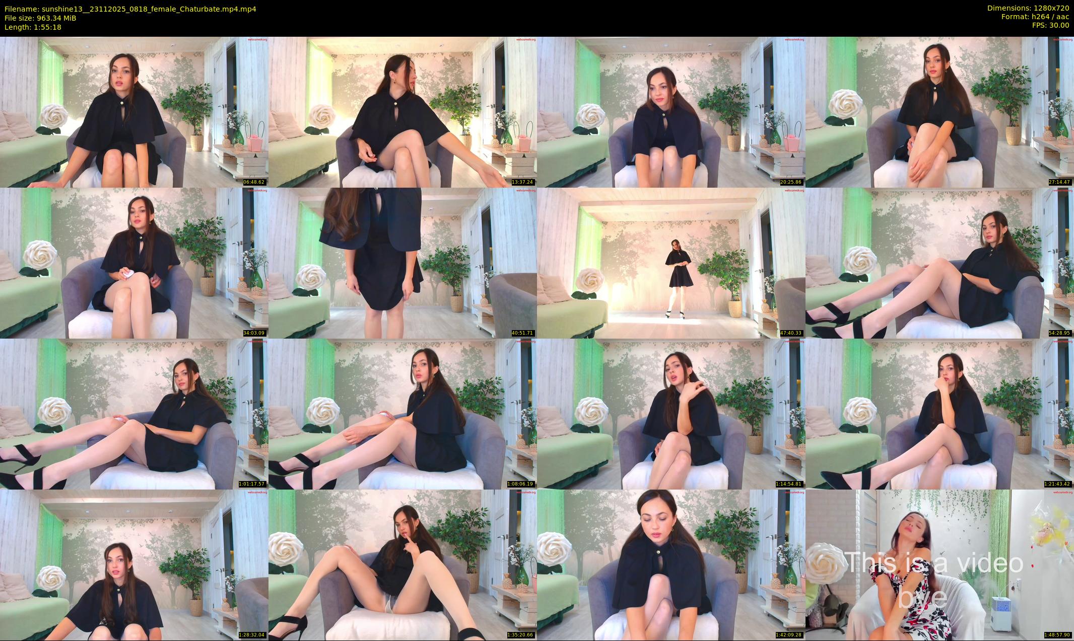 sunshine13_ — 116 minute Chaturbate female cam show recording, 720p, Nov 23, 2025