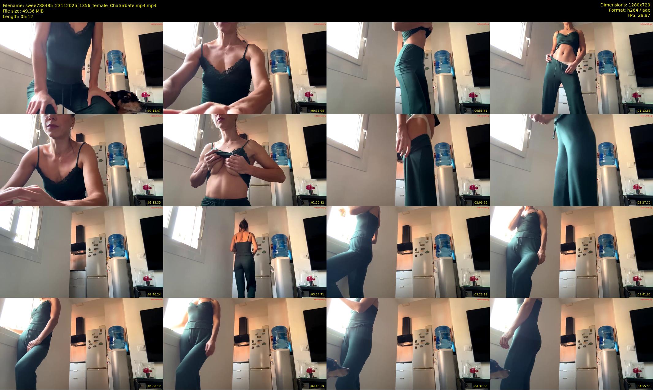 swee788485 — 6 minute Chaturbate female cam show recording, 720p, Nov 23, 2025