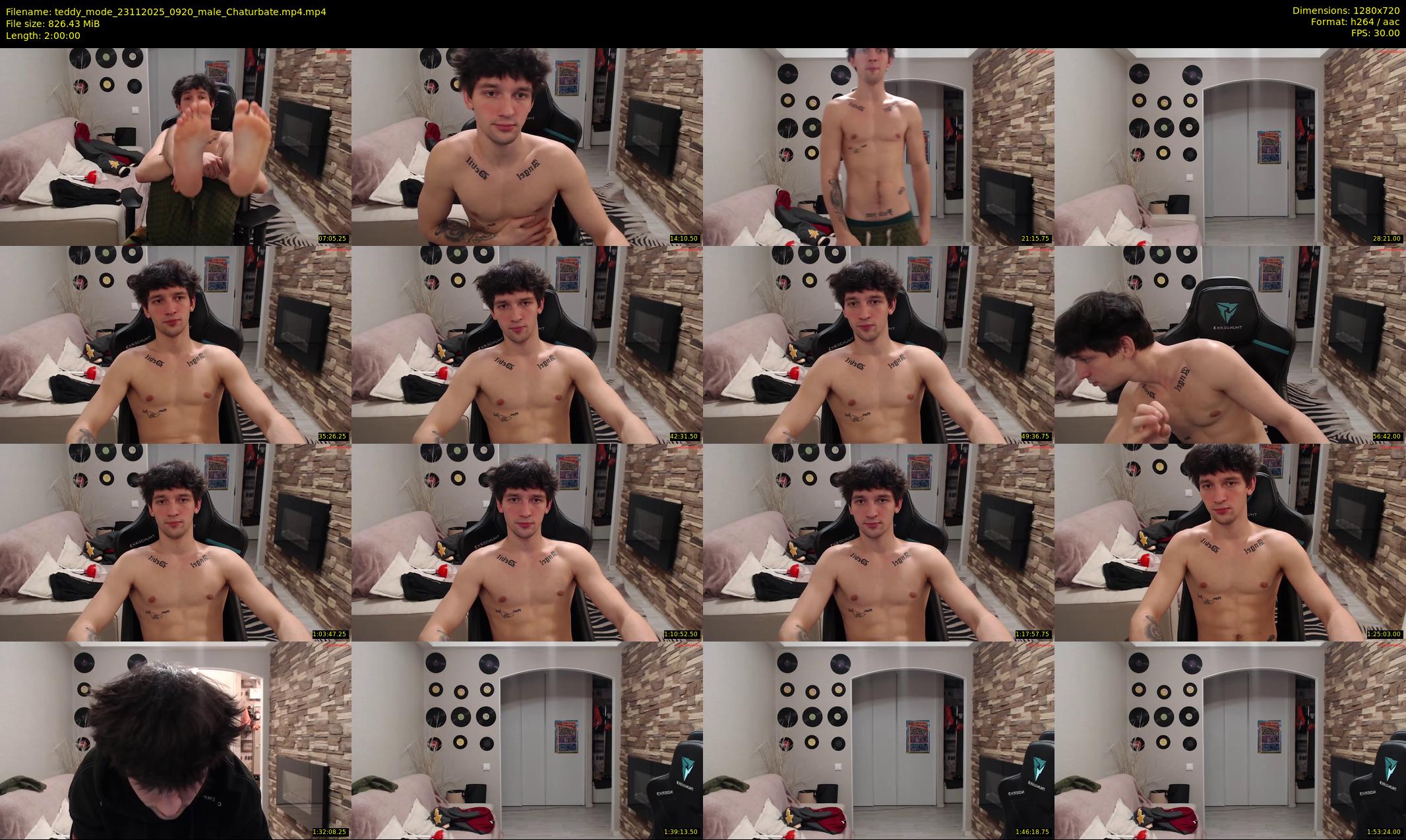 teddy_mode — 120 minute Chaturbate couple cam show recording, 720p, Nov 23, 2025