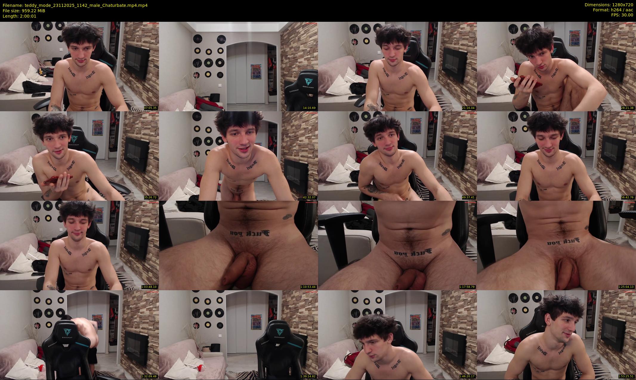 teddy_mode — 121 minute Chaturbate couple cam show recording, 720p, Nov 23, 2025