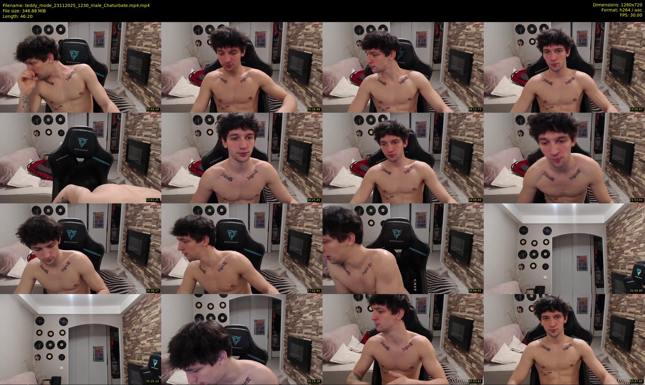teddy_mode — 47 minute Chaturbate couple cam show recording, 720p, Nov 23, 2025
