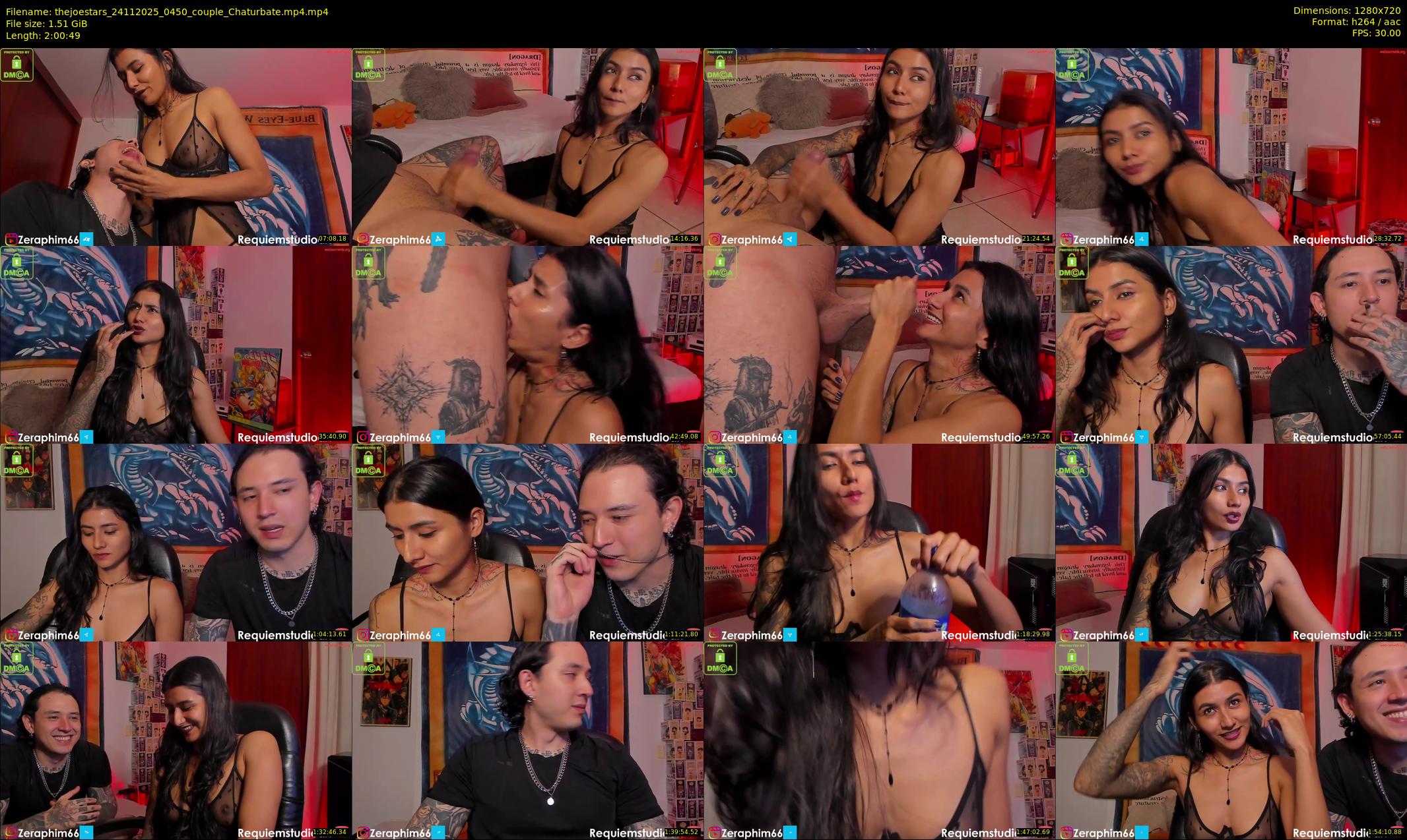 thejoestars — 121 minute Chaturbate couple cam show recording, 720p, Nov 24, 2025