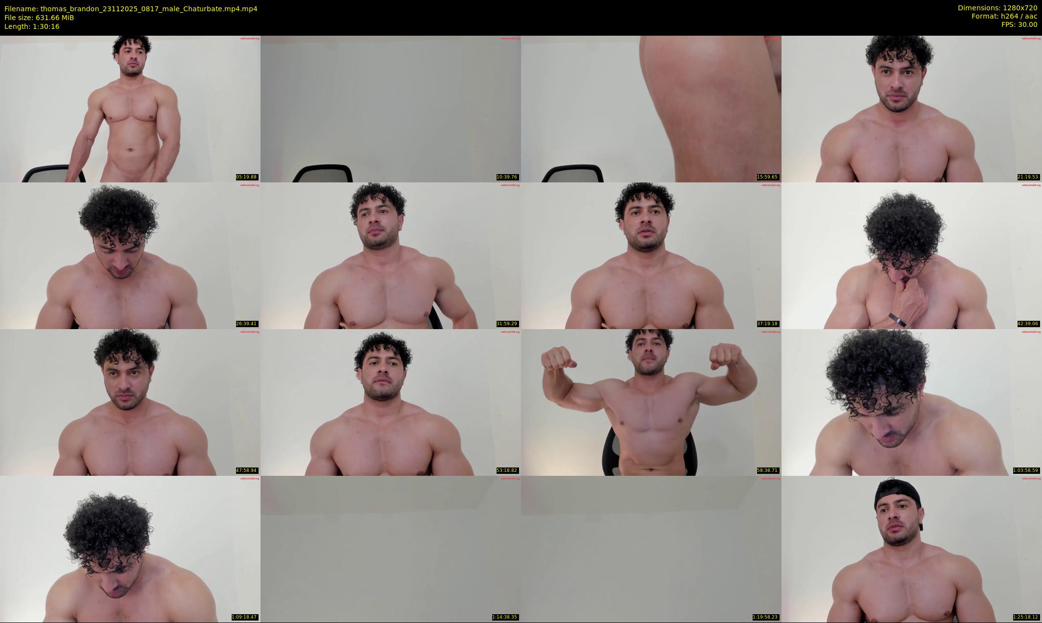thomas_brandon — 91 minute Chaturbate male cam show recording, 720p, Nov 23, 2025