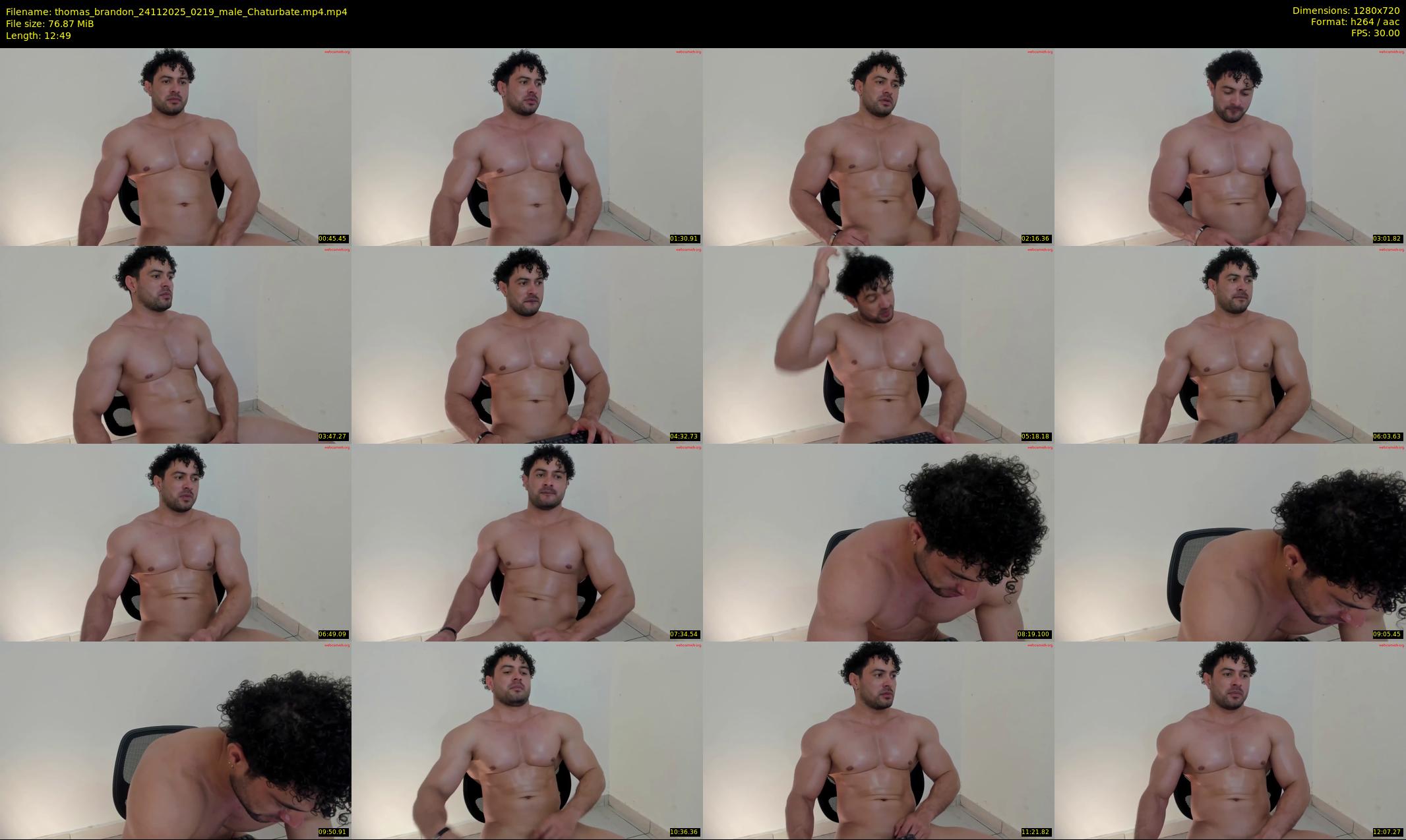 thomas_brandon — 13 minute Chaturbate male cam show recording, 720p, Nov 24, 2025