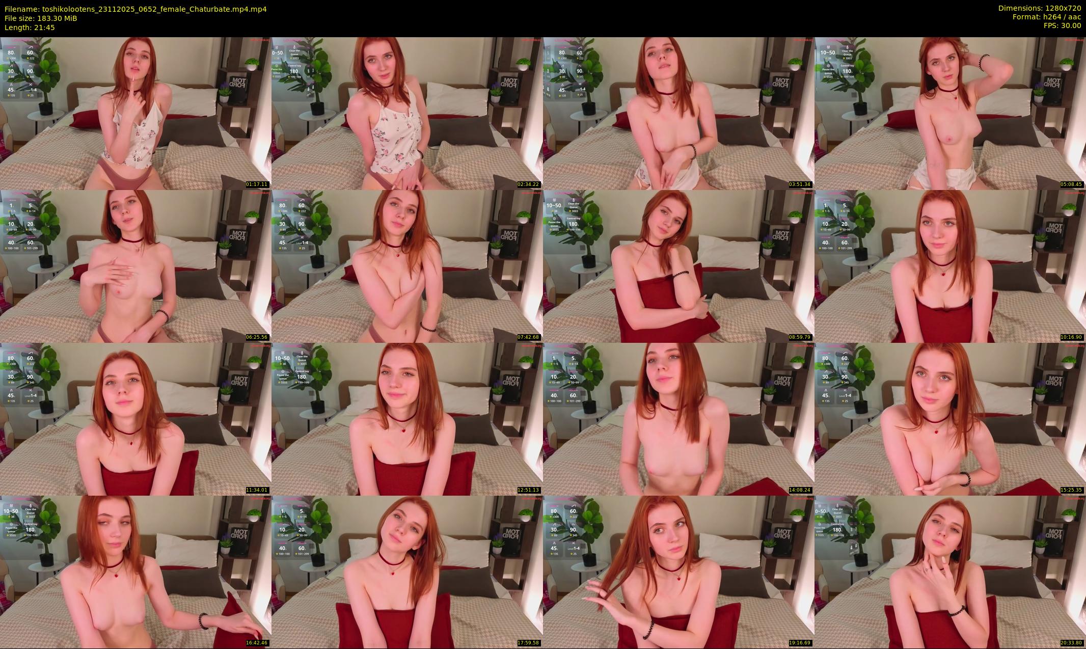 toshikolootens — 22 minute Chaturbate female cam show recording, 720p, Nov 23, 2025