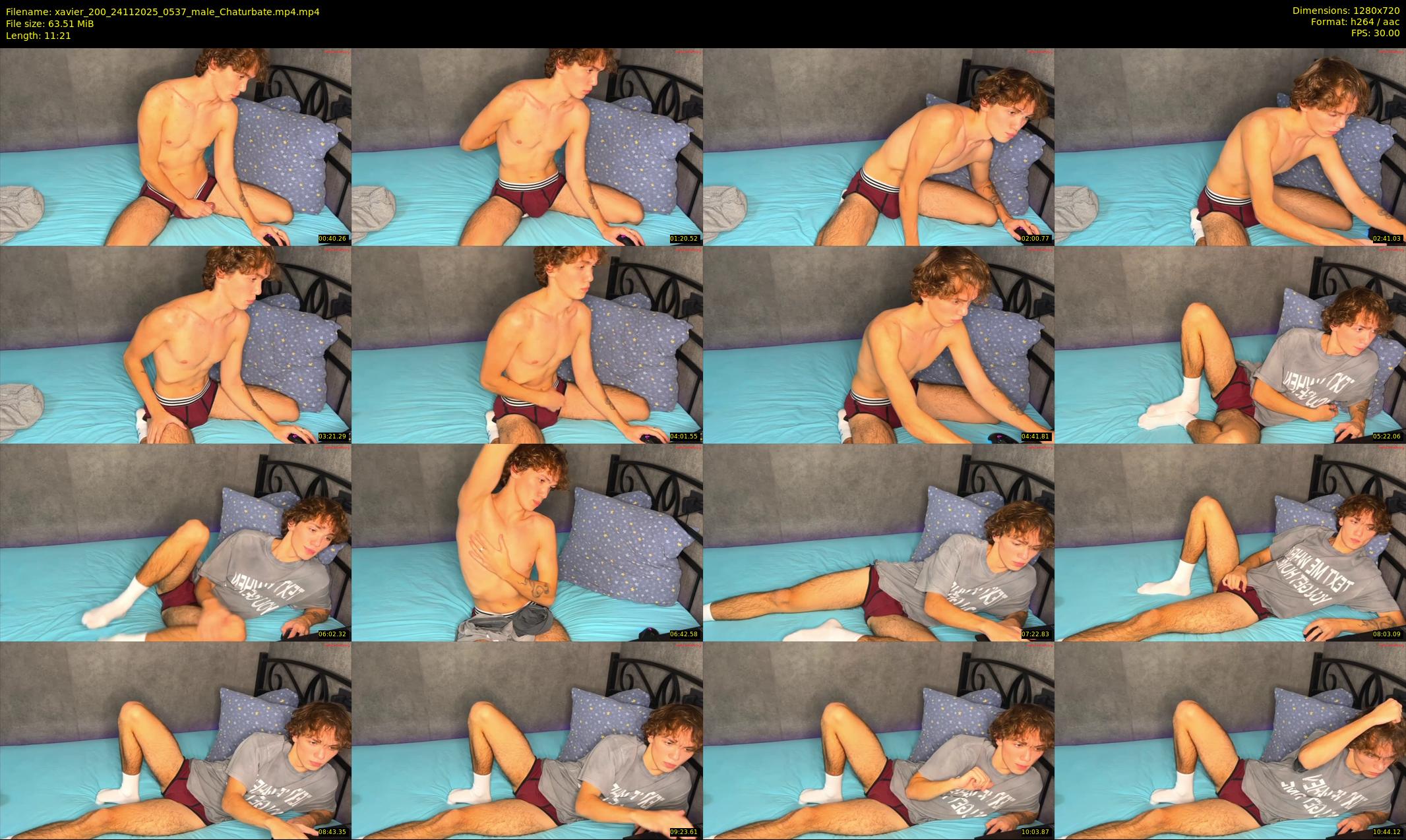 xavier_200 — 12 minute Chaturbate male cam show recording, 720p, Nov 24, 2025