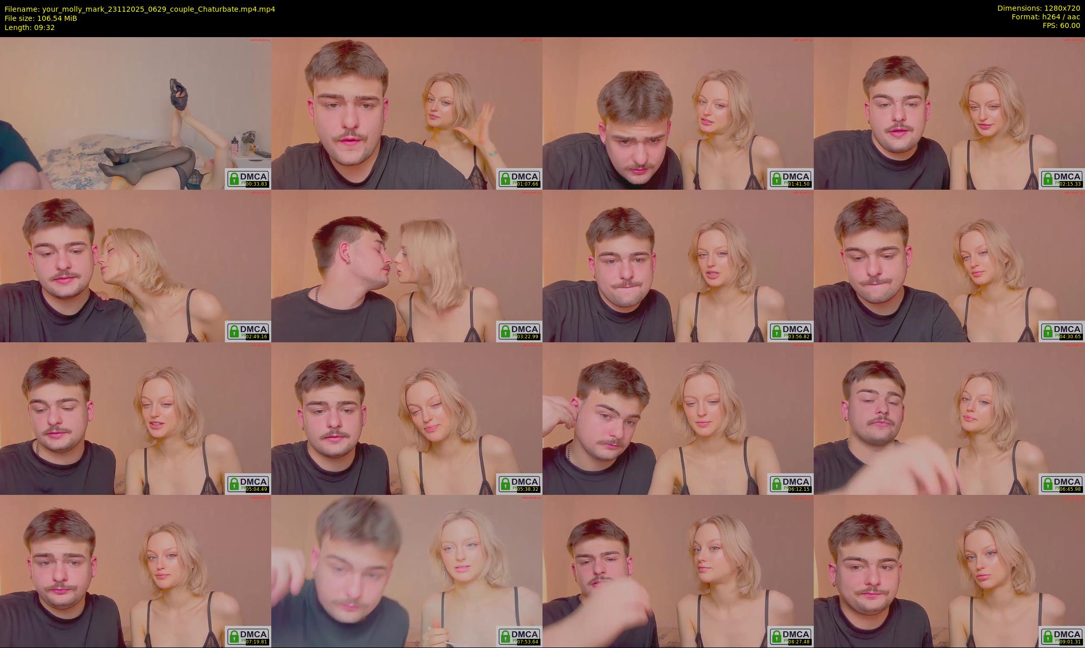 your_molly_mark — 10 minute Chaturbate couple cam show recording, 720p, Nov 23, 2025