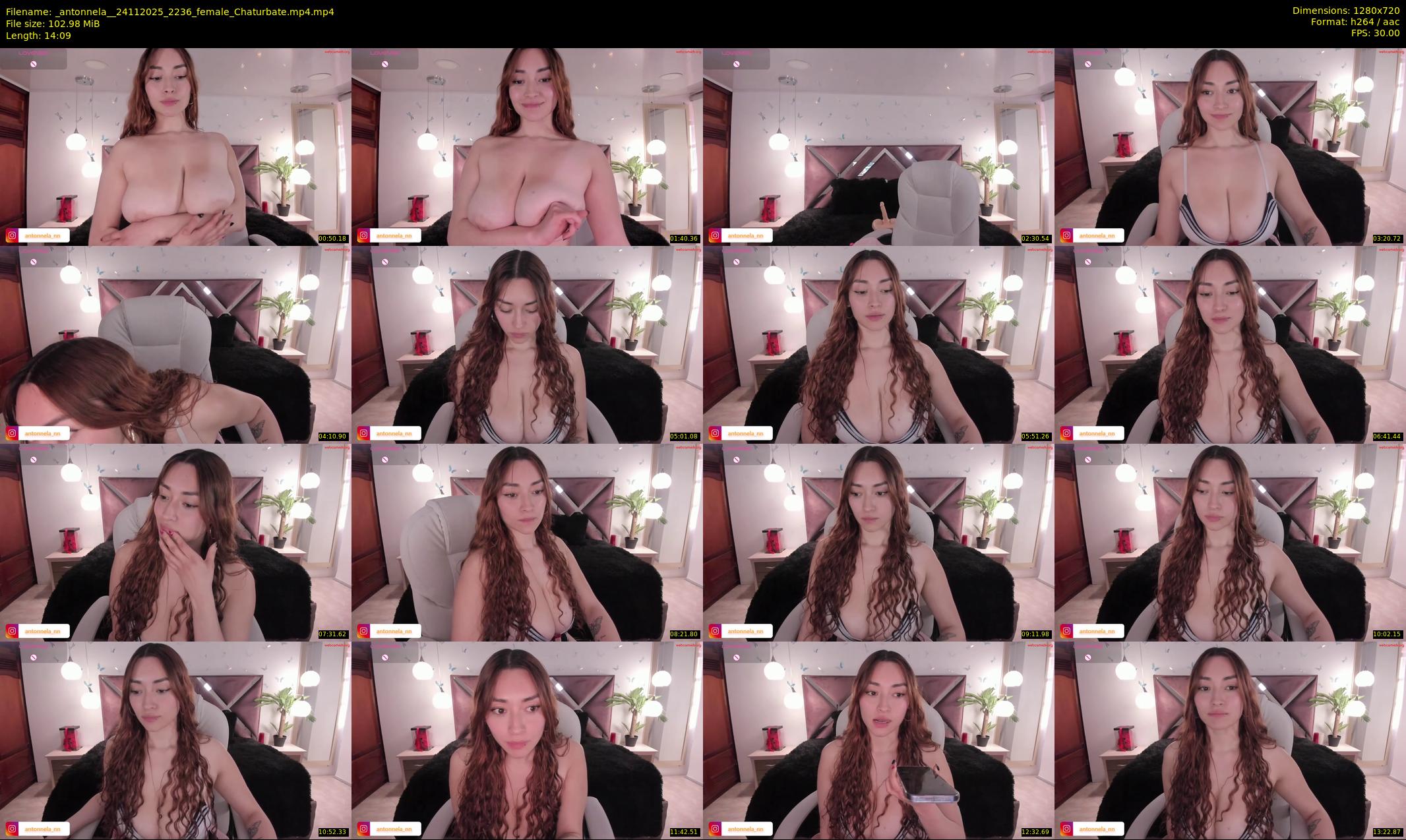_antonnela_ — 15 minute Chaturbate female cam show recording, 720p, Nov 24, 2025