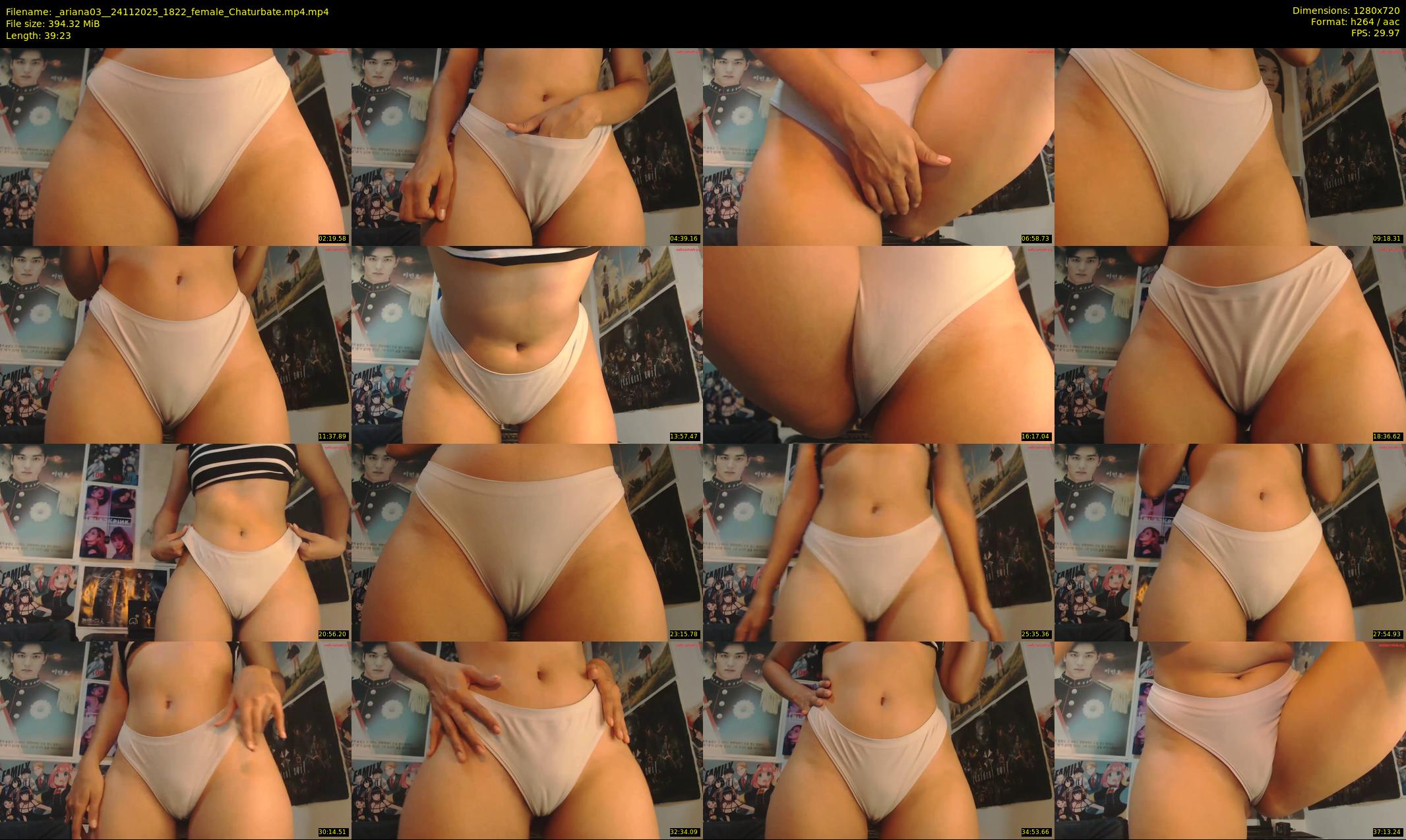 _ariana03_ — 40 minute Chaturbate female cam show recording, 720p, Nov 24, 2025