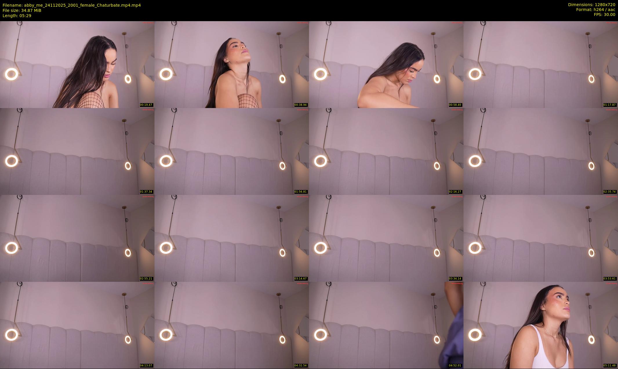 abby_me — 6 minute Chaturbate female cam show recording, 720p, Nov 24, 2025