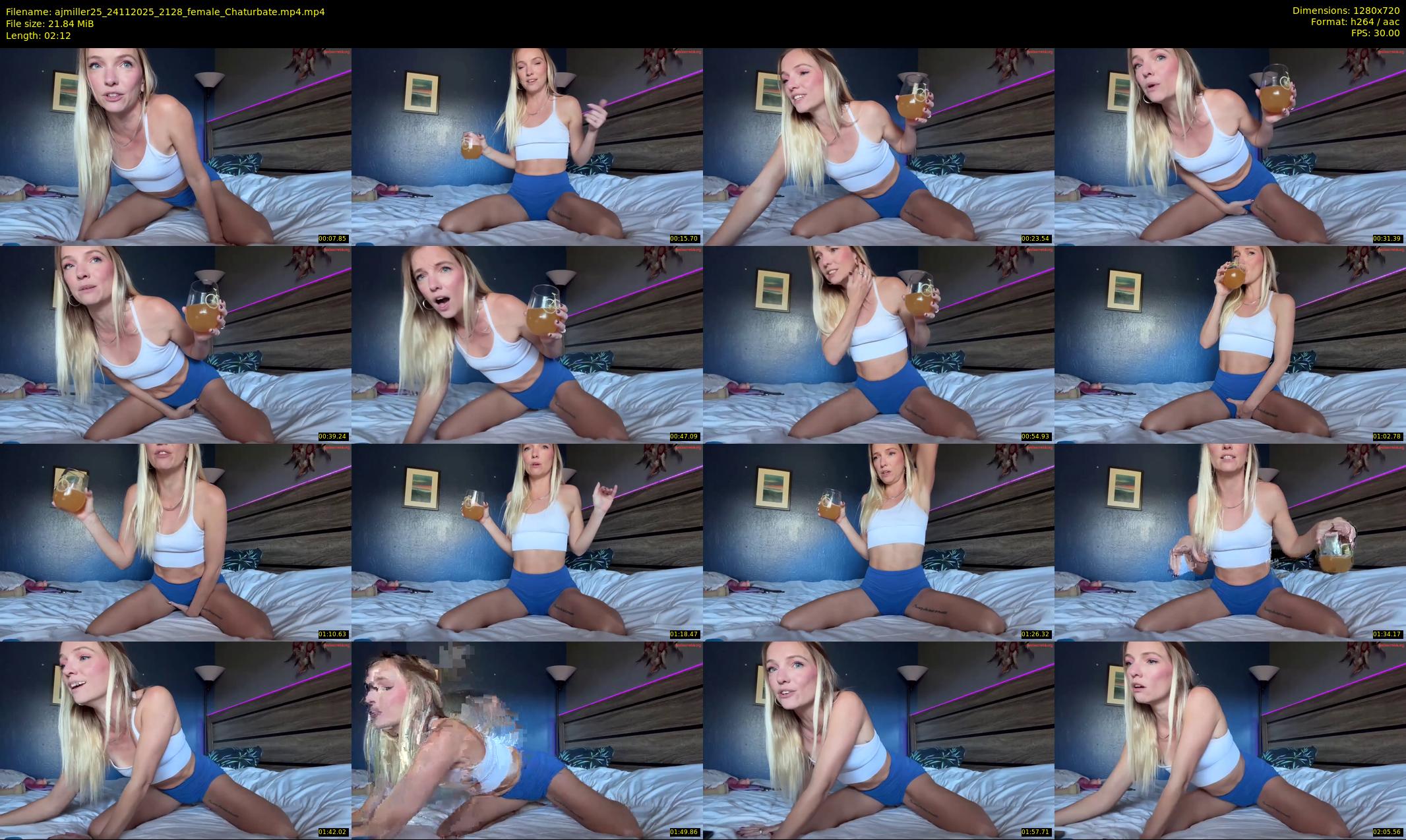 ajmiller25 — 3 minute Chaturbate female cam show recording, 720p, Nov 24, 2025