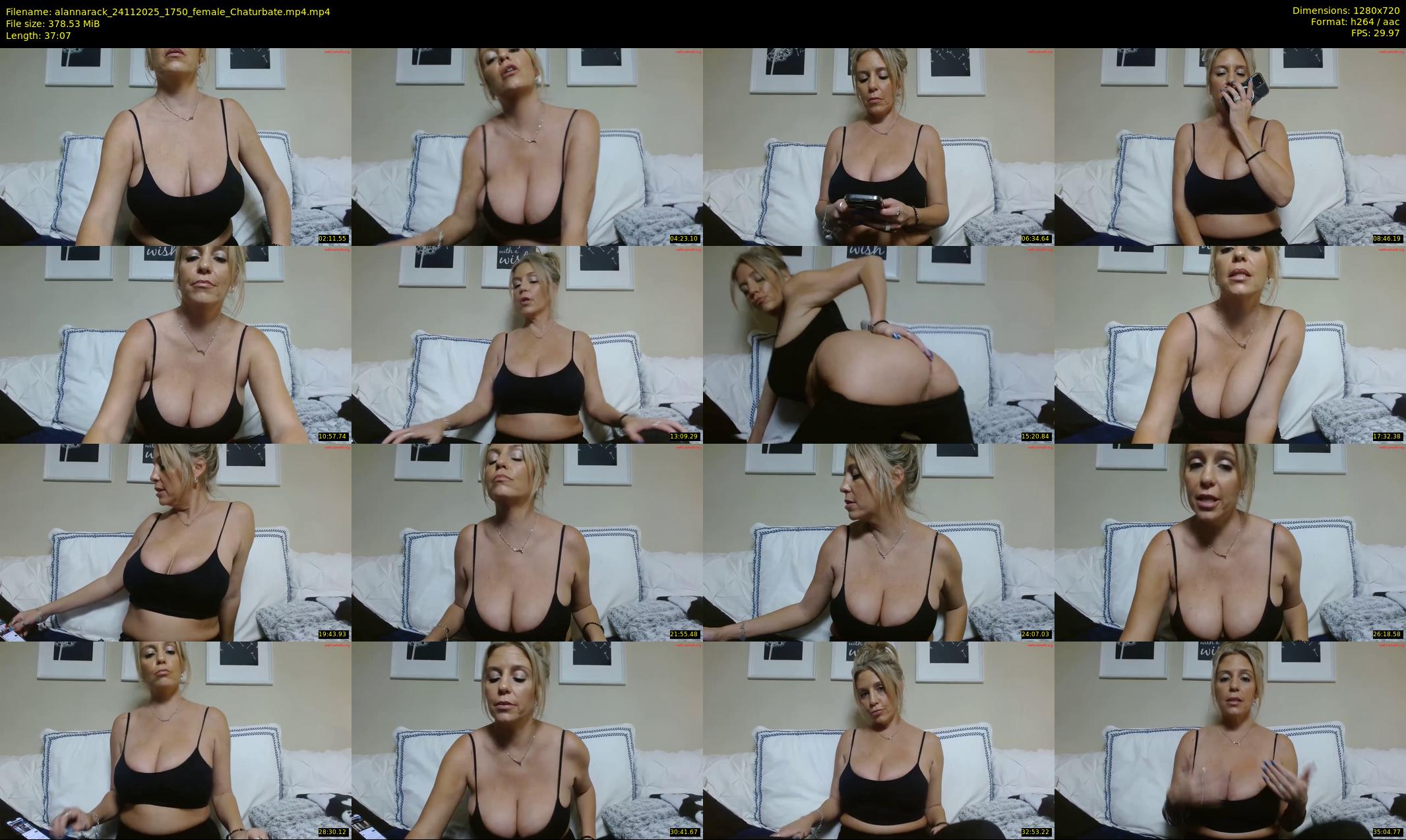 alannarack — 38 minute Chaturbate female cam show recording, 720p, Nov 24, 2025
