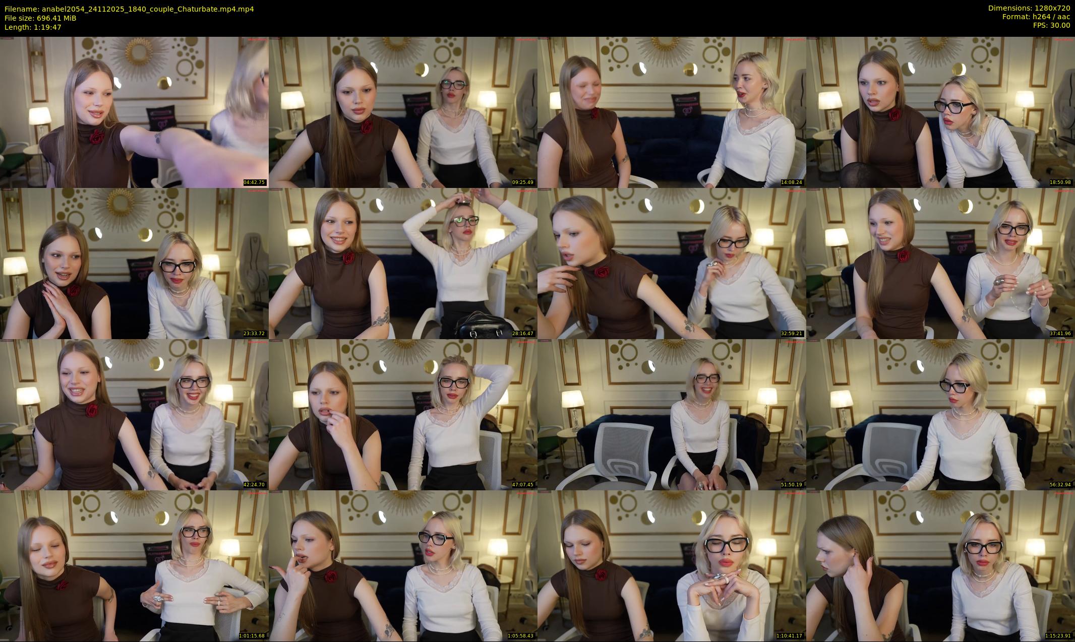 anabel2054 — 80 minute Chaturbate female cam show recording, 720p, Nov 24, 2025