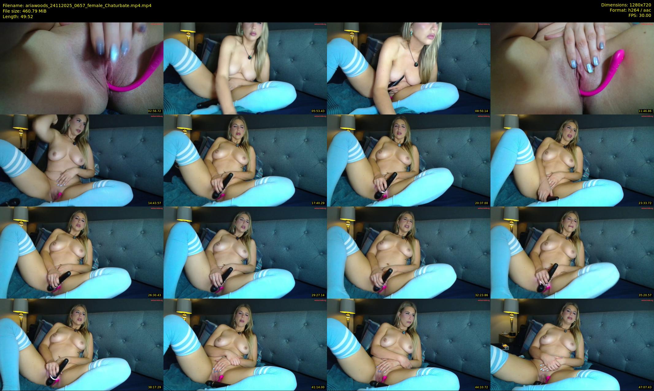 ariawoods — 50 minute Chaturbate female cam show recording, 720p, Nov 24, 2025