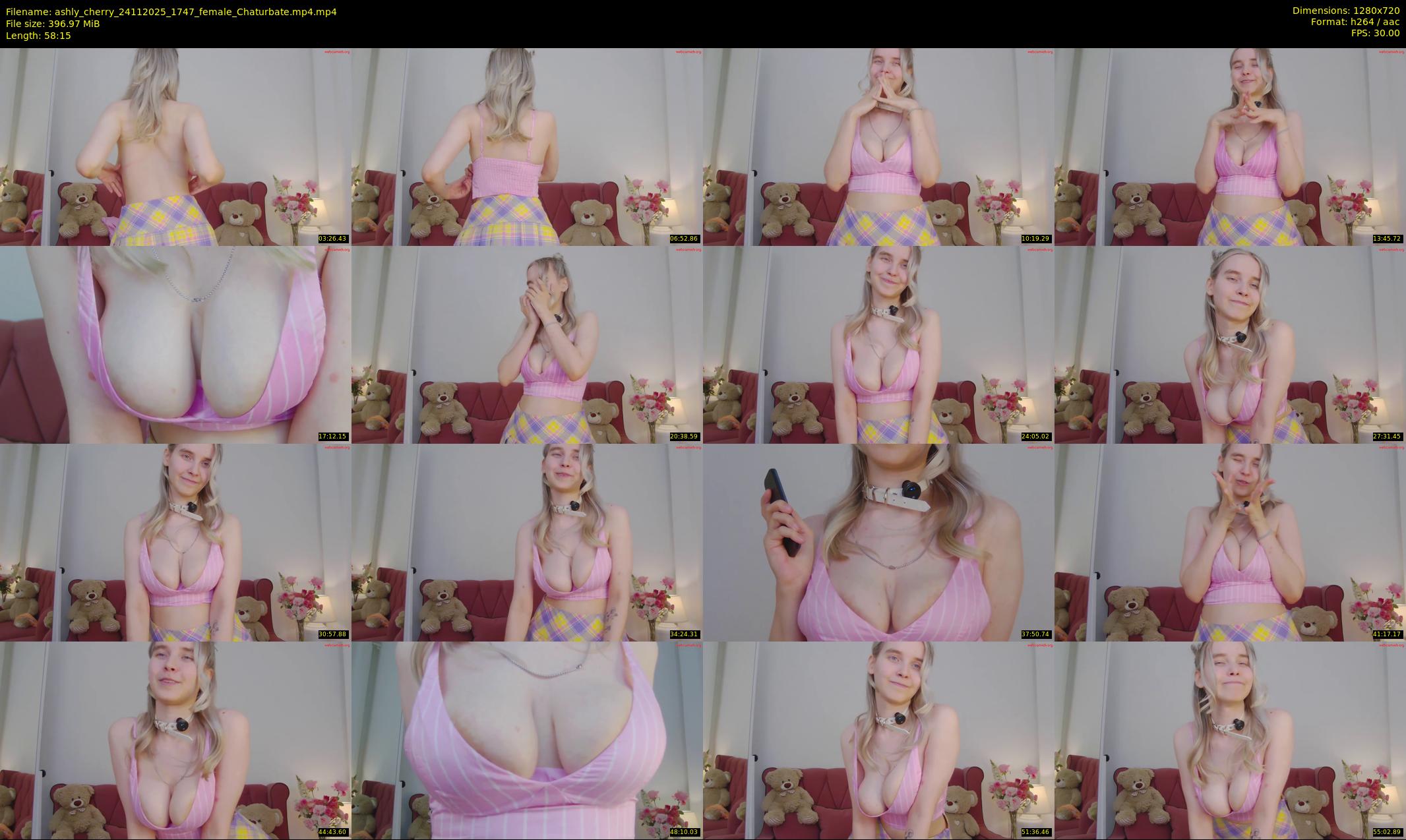 ashly_cherry — 59 minute Chaturbate female cam show recording, 720p, Nov 24, 2025