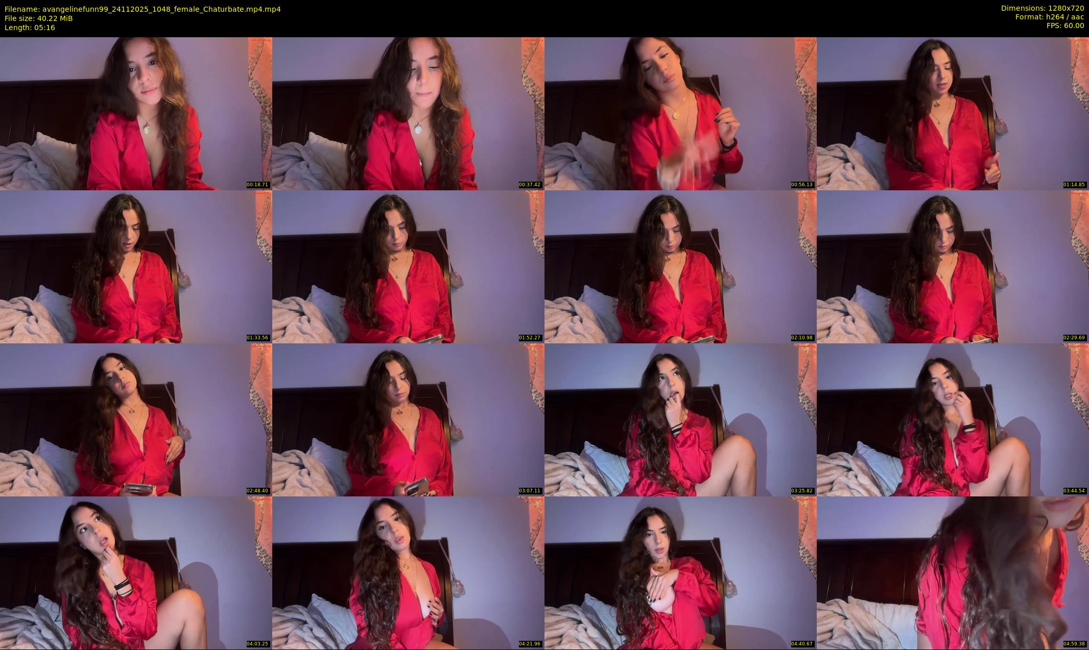 avangelinefunn99 — 6 minute Chaturbate female cam show recording, 720p, Nov 24, 2025