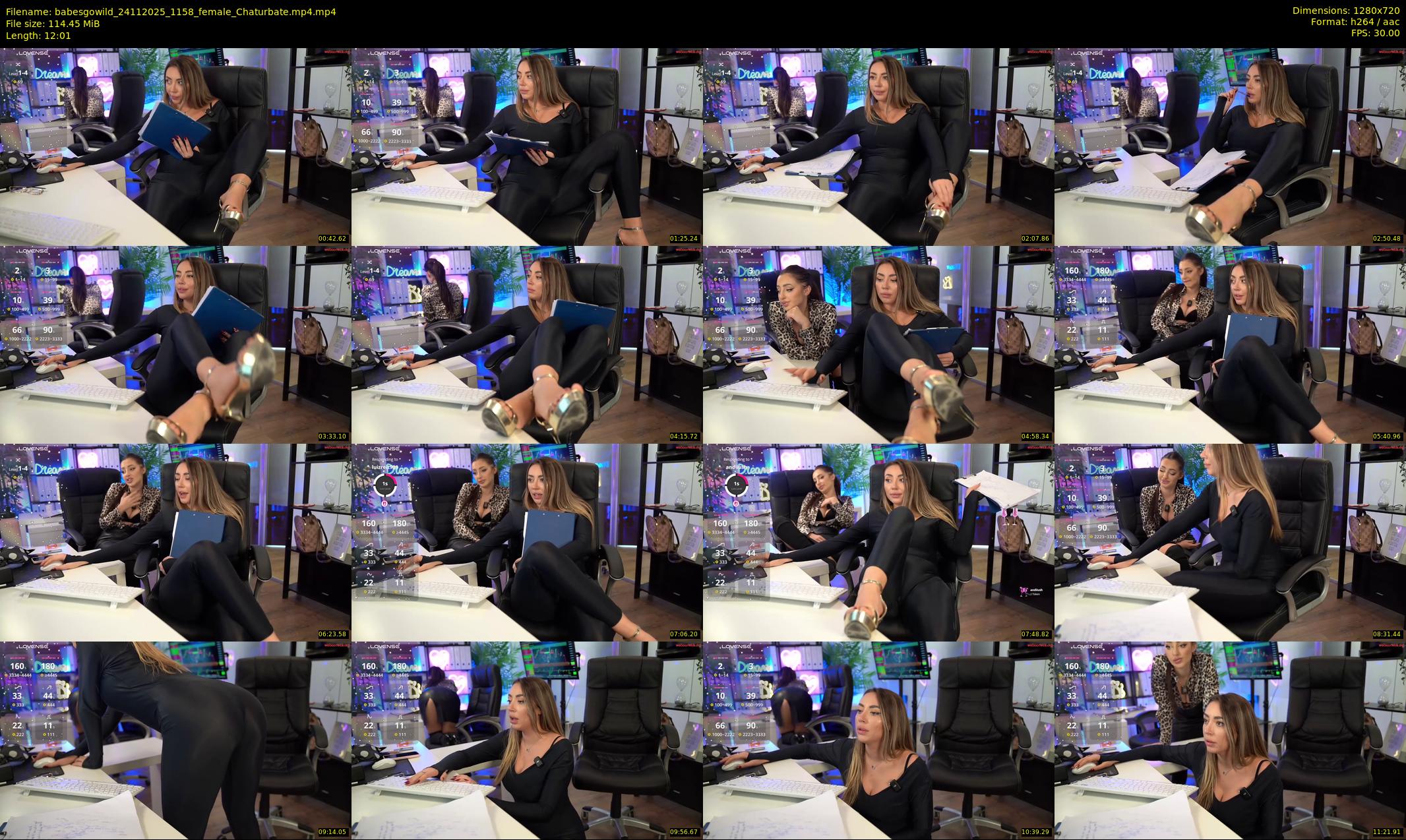 babesgowild — 13 minute Chaturbate couple cam show recording, 720p, Nov 24, 2025