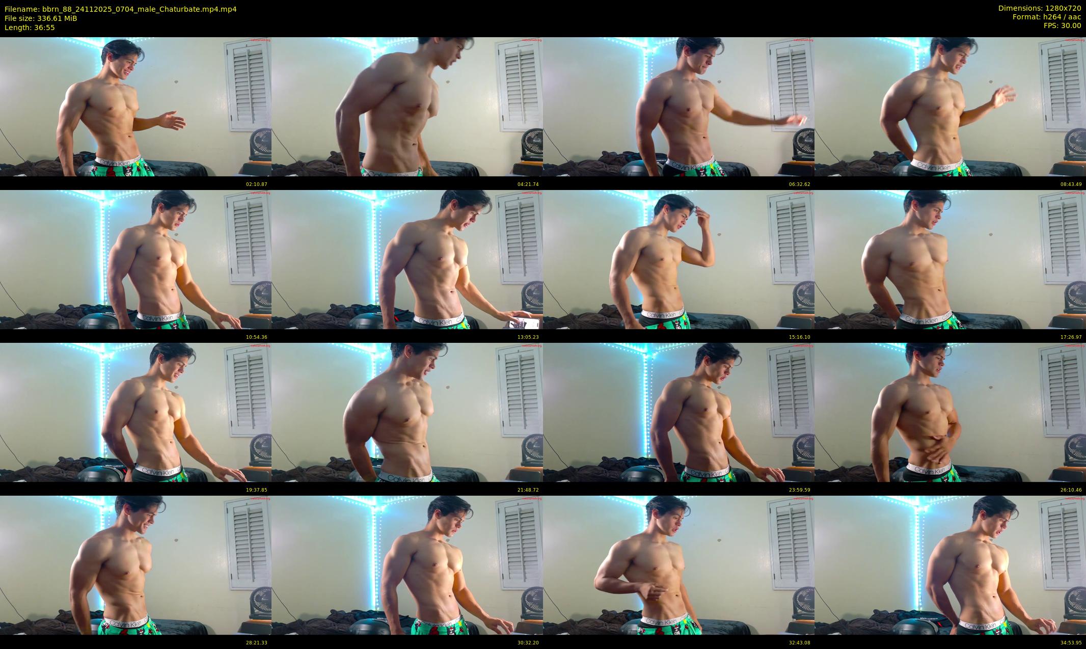 bbrn_88 — 37 minute Chaturbate male cam show recording, 720p, Nov 24, 2025