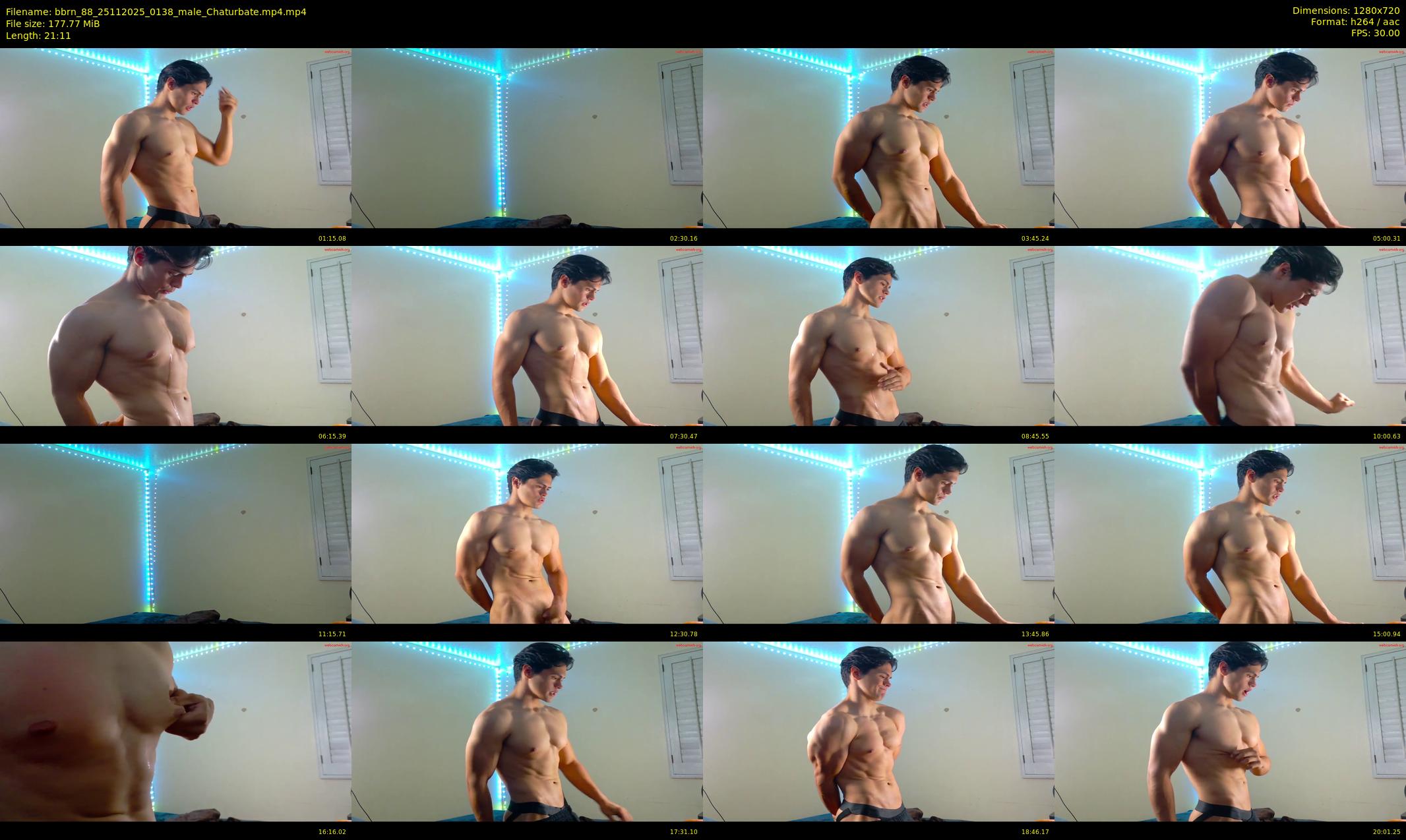 bbrn_88 — 22 minute Chaturbate male cam show recording, 720p, Nov 25, 2025