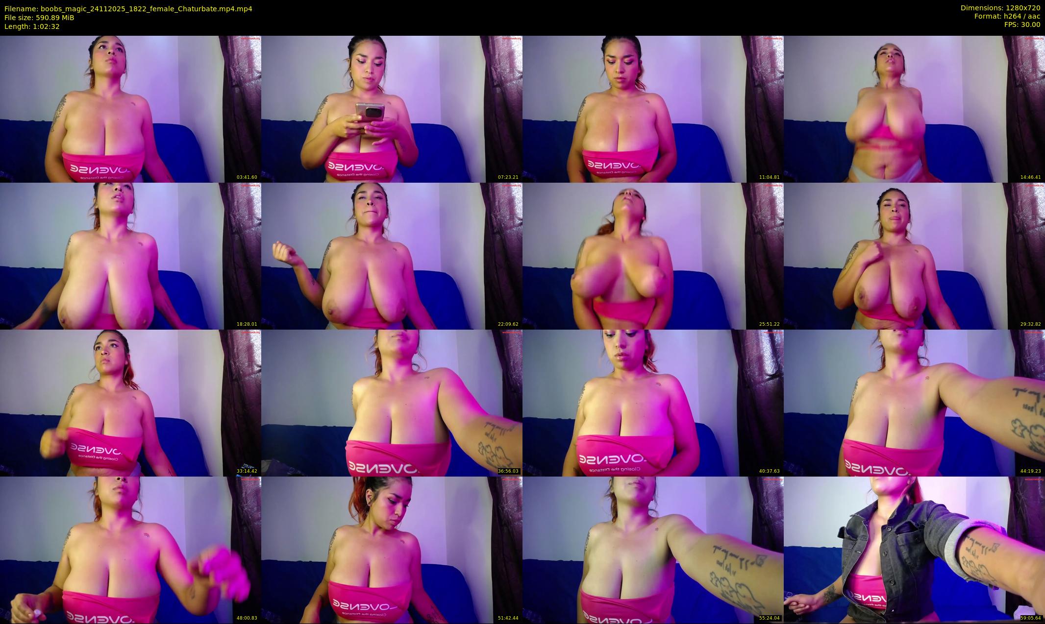 boobs_magic — 63 minute Chaturbate couple cam show recording, 720p, Nov 24, 2025