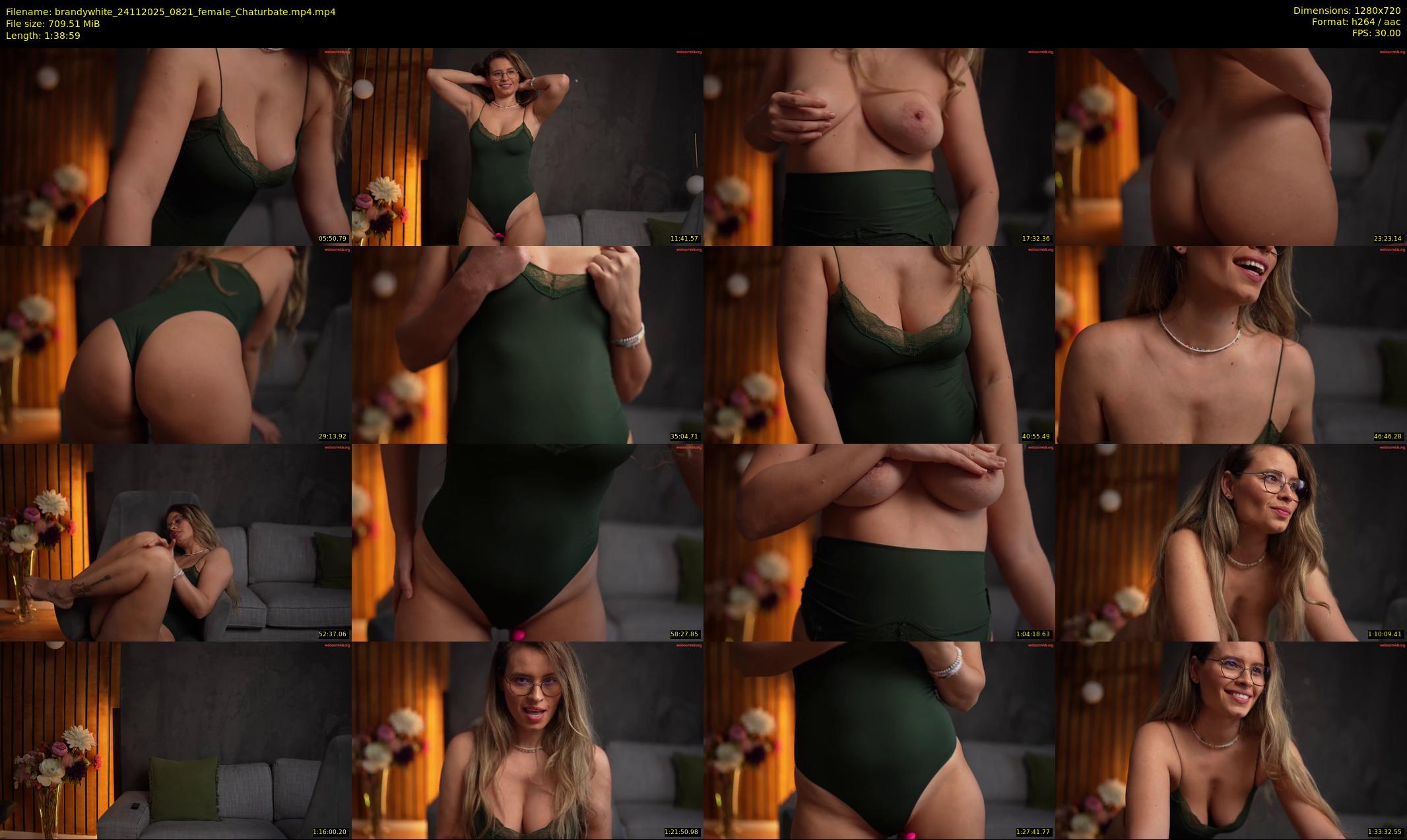 brandywhite — 99 minute Chaturbate female cam show recording, 720p, Nov 24, 2025