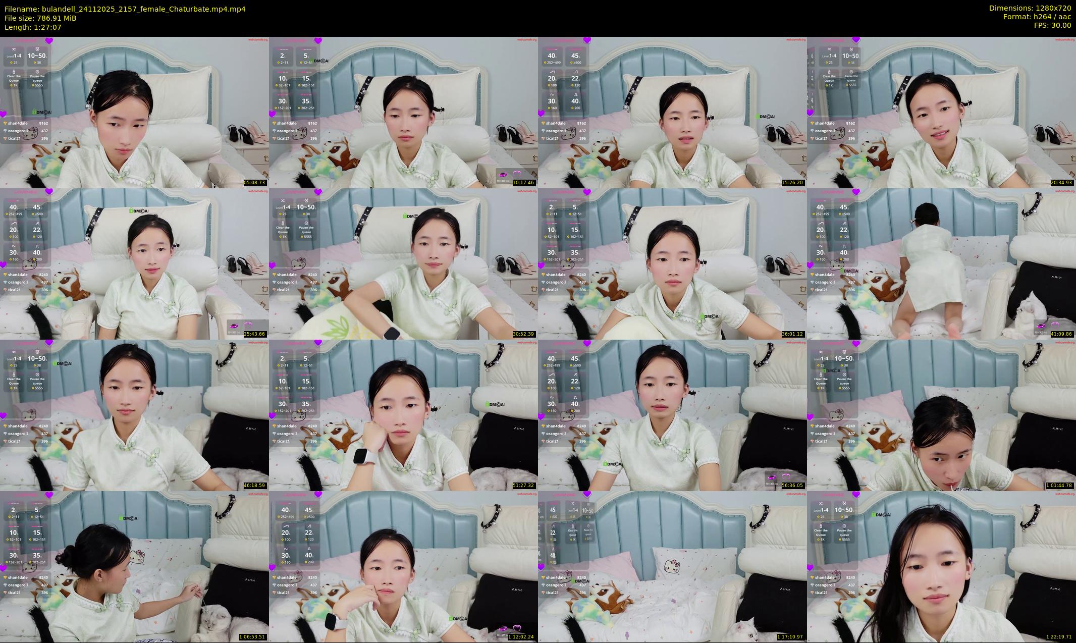 bulandell — 88 minute Chaturbate female cam show recording, 720p, Nov 24, 2025