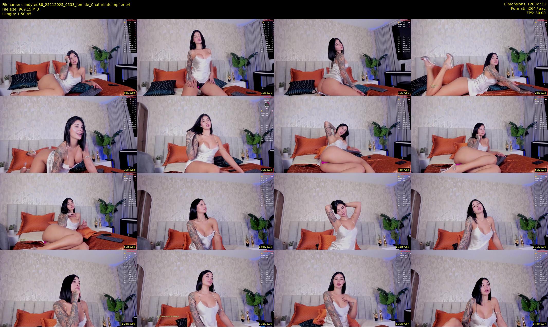 candyred88 — 111 minute Chaturbate female cam show recording, 720p, Nov 25, 2025