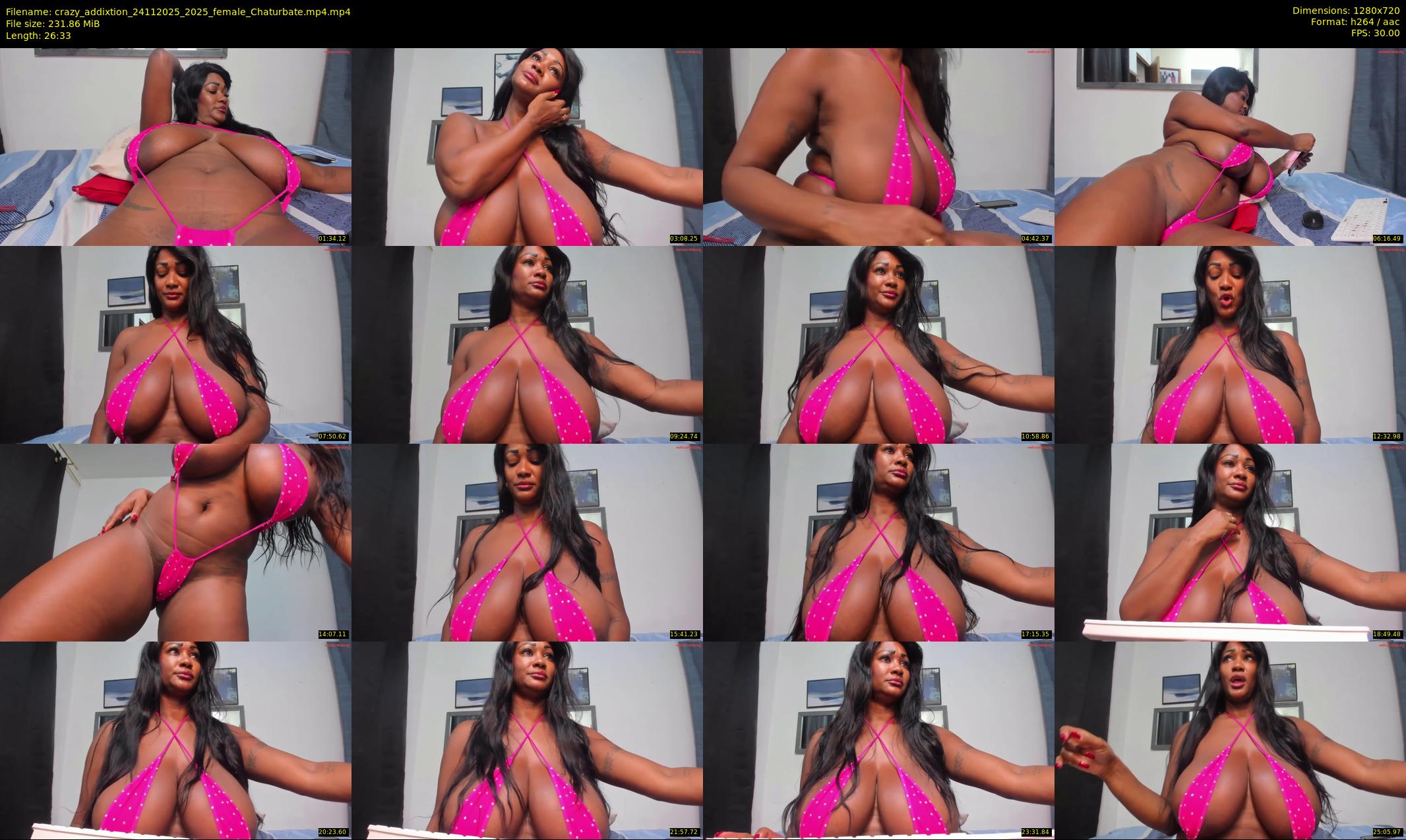 crazy_addixtion — 27 minute Chaturbate female cam show recording, 720p, Nov 24, 2025