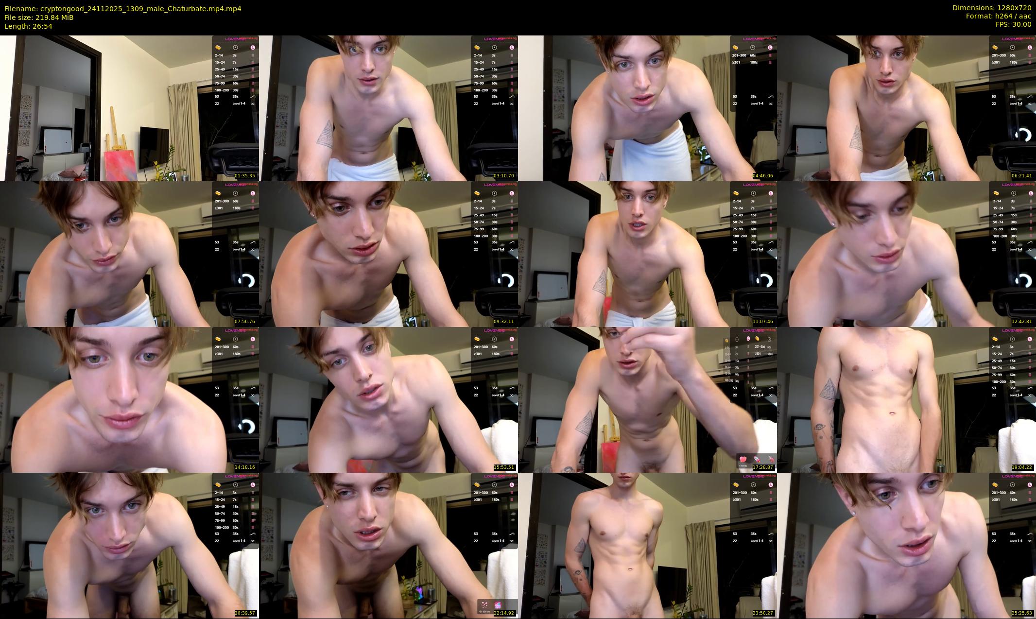 cryptongood — 27 minute Chaturbate male cam show recording, 720p, Nov 24, 2025