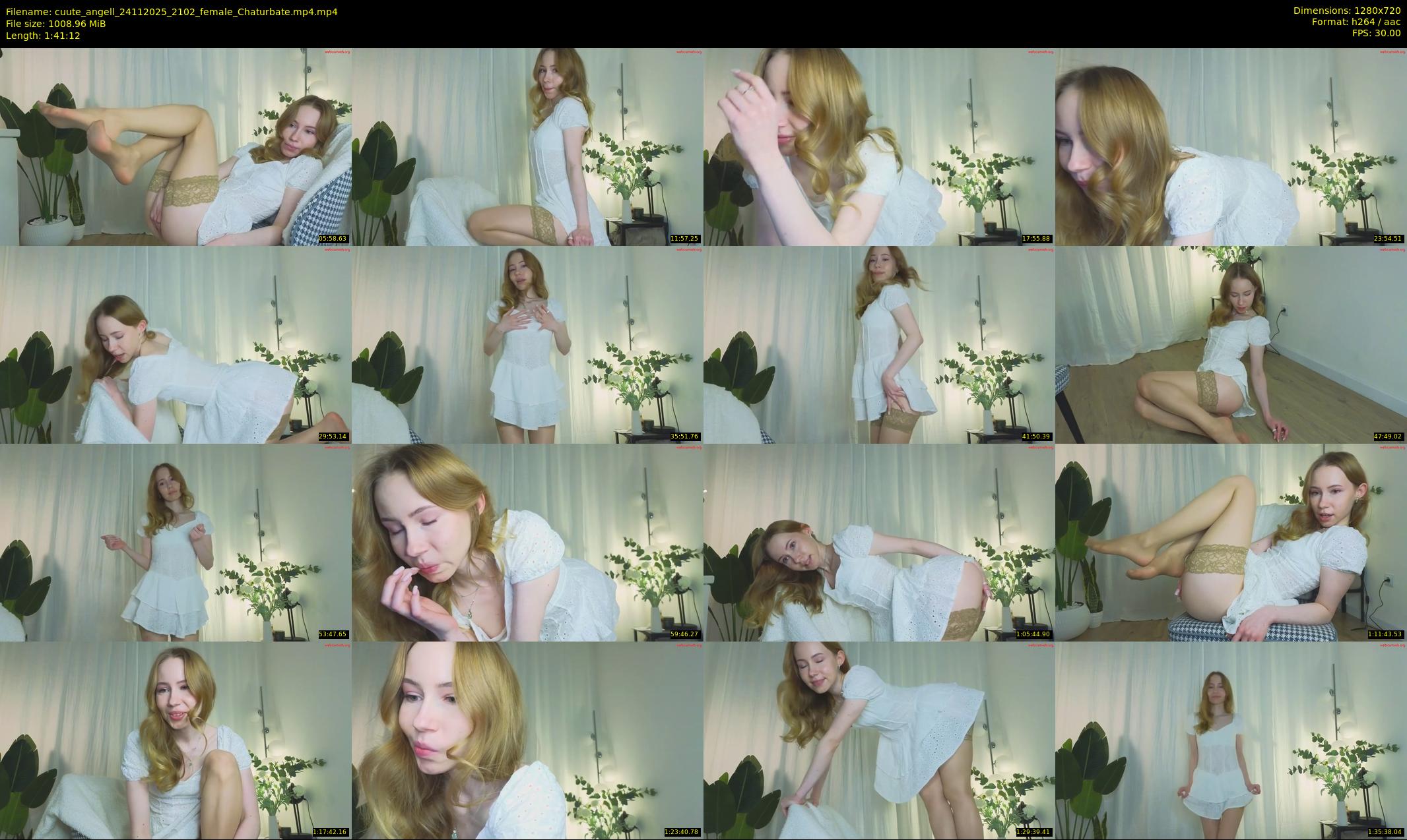 cuute_angell — 102 minute Chaturbate female cam show recording, 720p, Nov 24, 2025