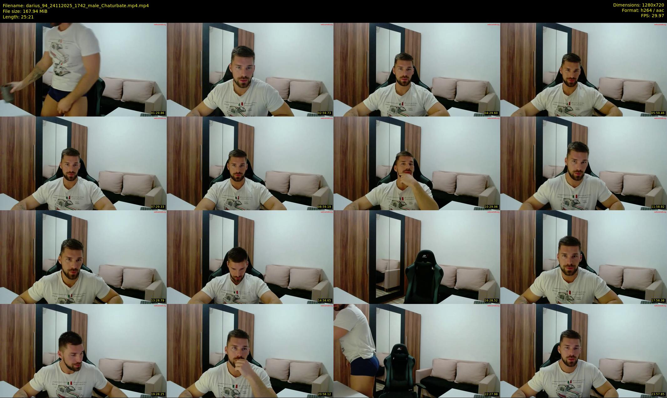darius_94 — 26 minute Chaturbate male cam show recording, 720p, Nov 24, 2025