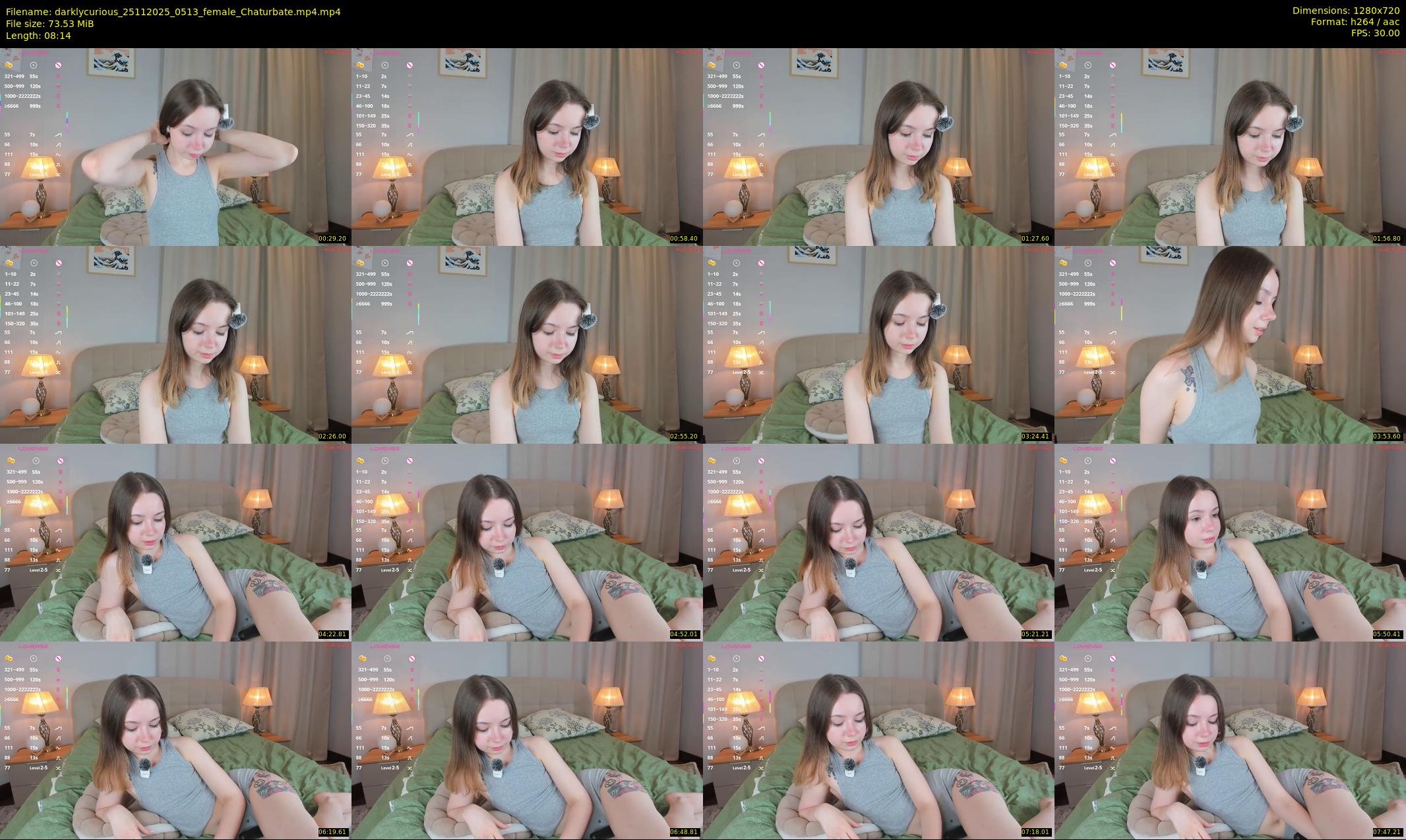 darklycurious — 9 minute Chaturbate female cam show recording, 720p, Nov 25, 2025