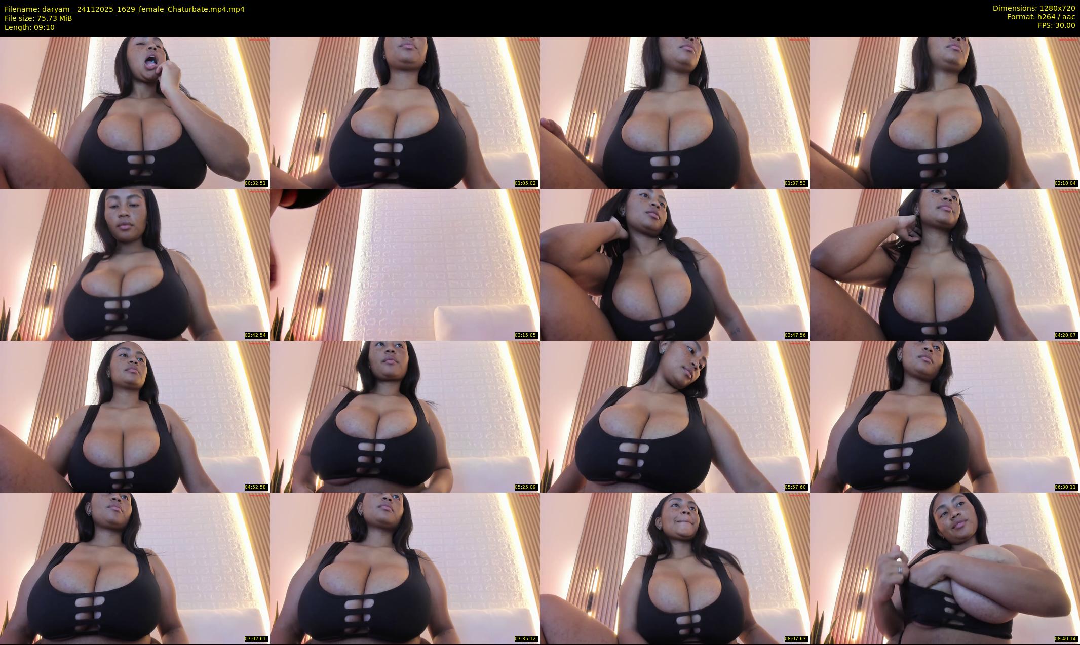 daryam_ — 10 minute Chaturbate female cam show recording, 720p, Nov 24, 2025