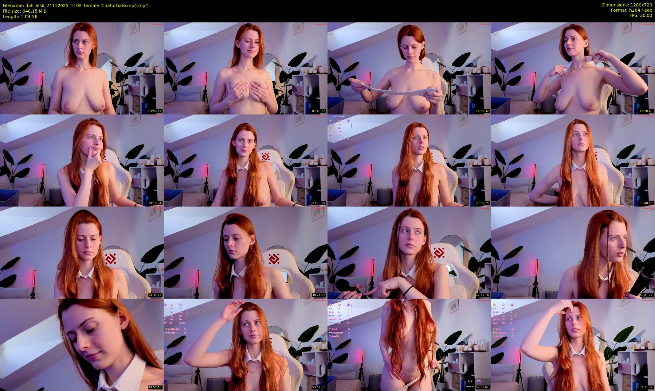 doll_lesli — 65 minute Chaturbate female cam show recording, 720p, Nov 24, 2025