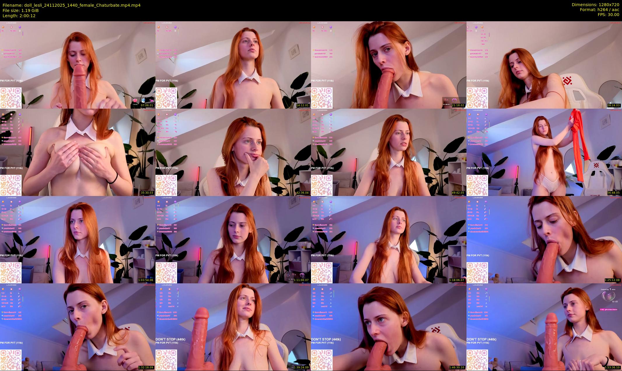 doll_lesli — 121 minute Chaturbate female cam show recording, 720p, Nov 24, 2025