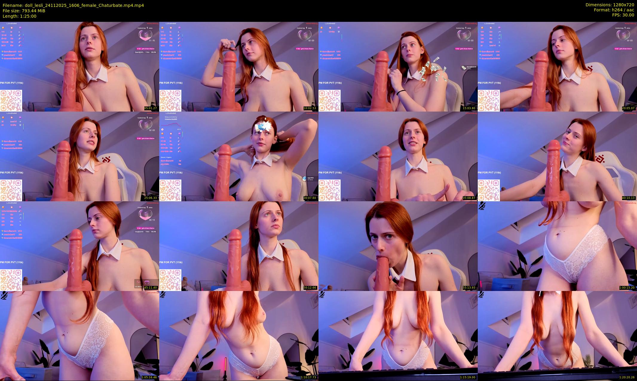 doll_lesli — 85 minute Chaturbate female cam show recording, 720p, Nov 24, 2025