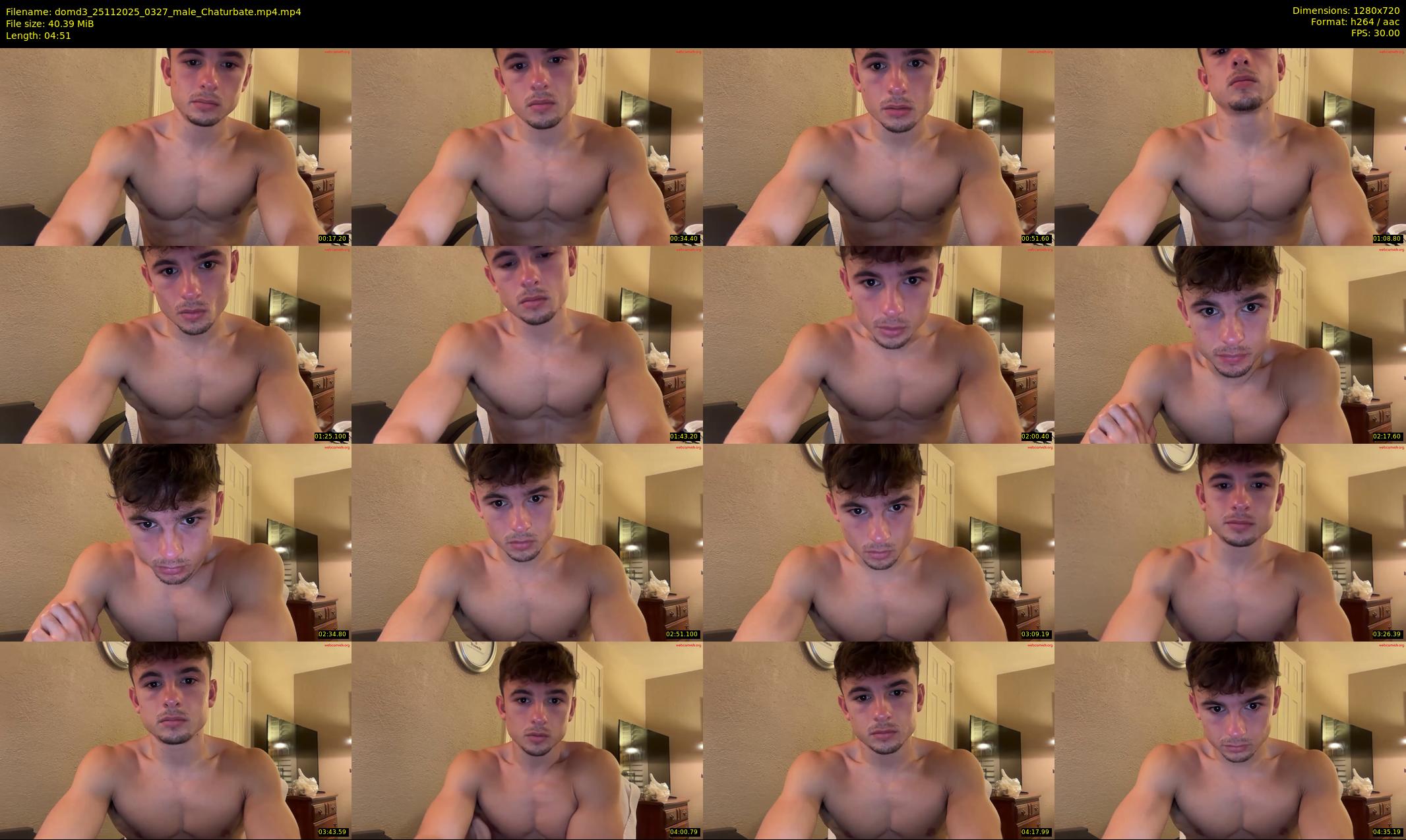 domd3 — 5 minute Chaturbate male cam show recording, 720p, Nov 25, 2025