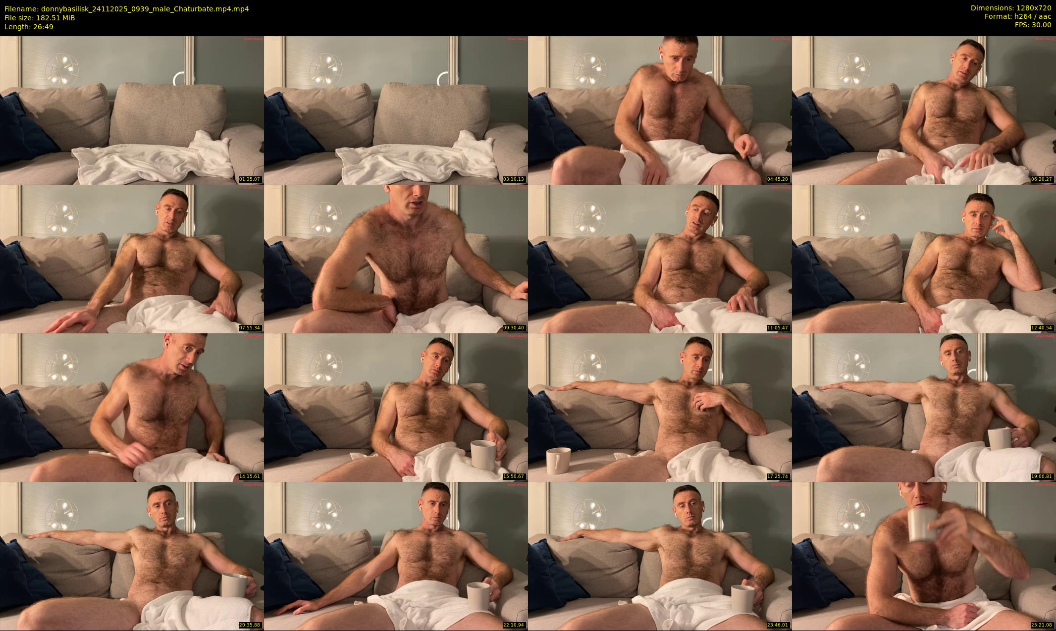 donnybasilisk — 27 minute Chaturbate male cam show recording, 720p, Nov 24, 2025