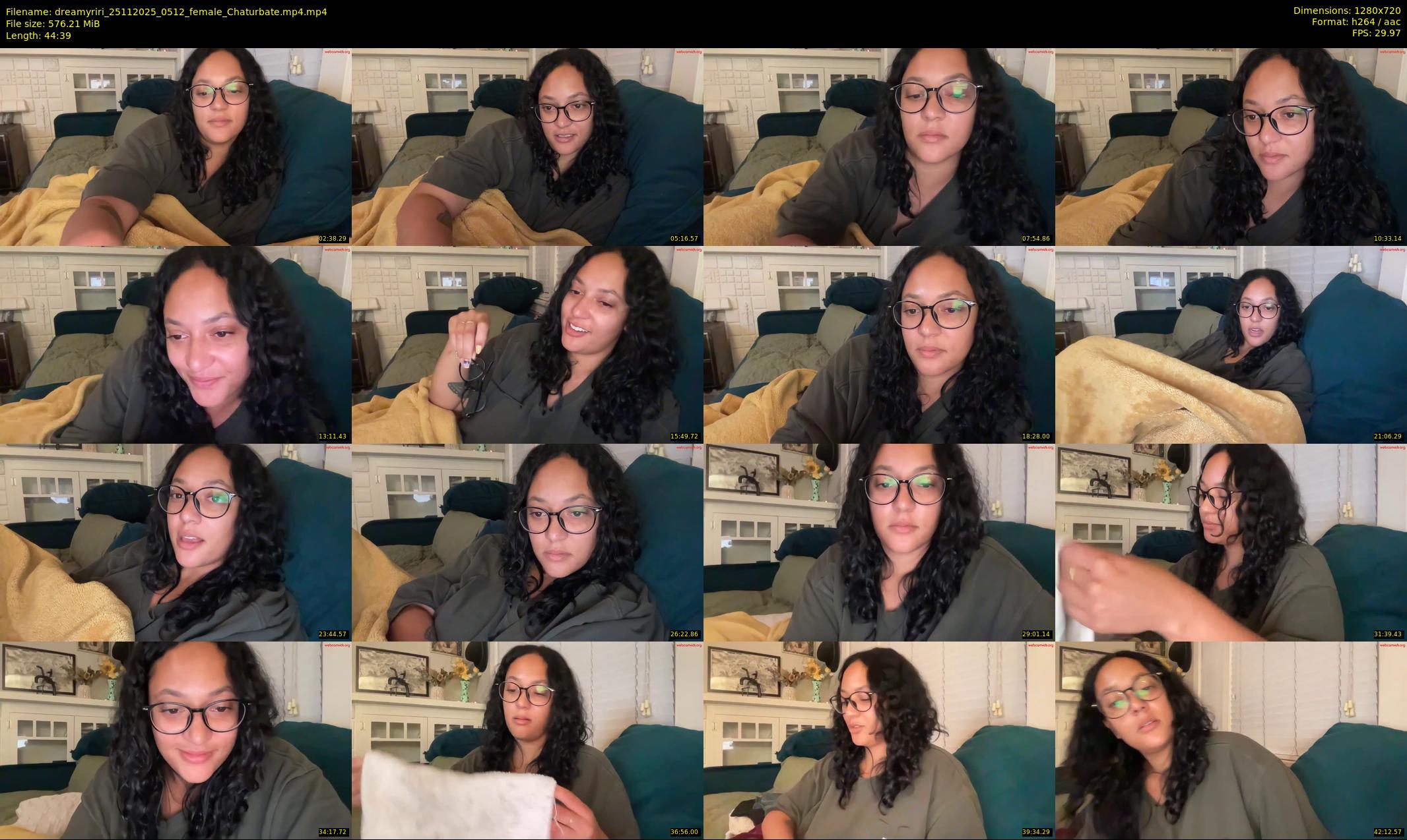 dreamyriri — 45 minute Chaturbate female cam show recording, 720p, Nov 25, 2025