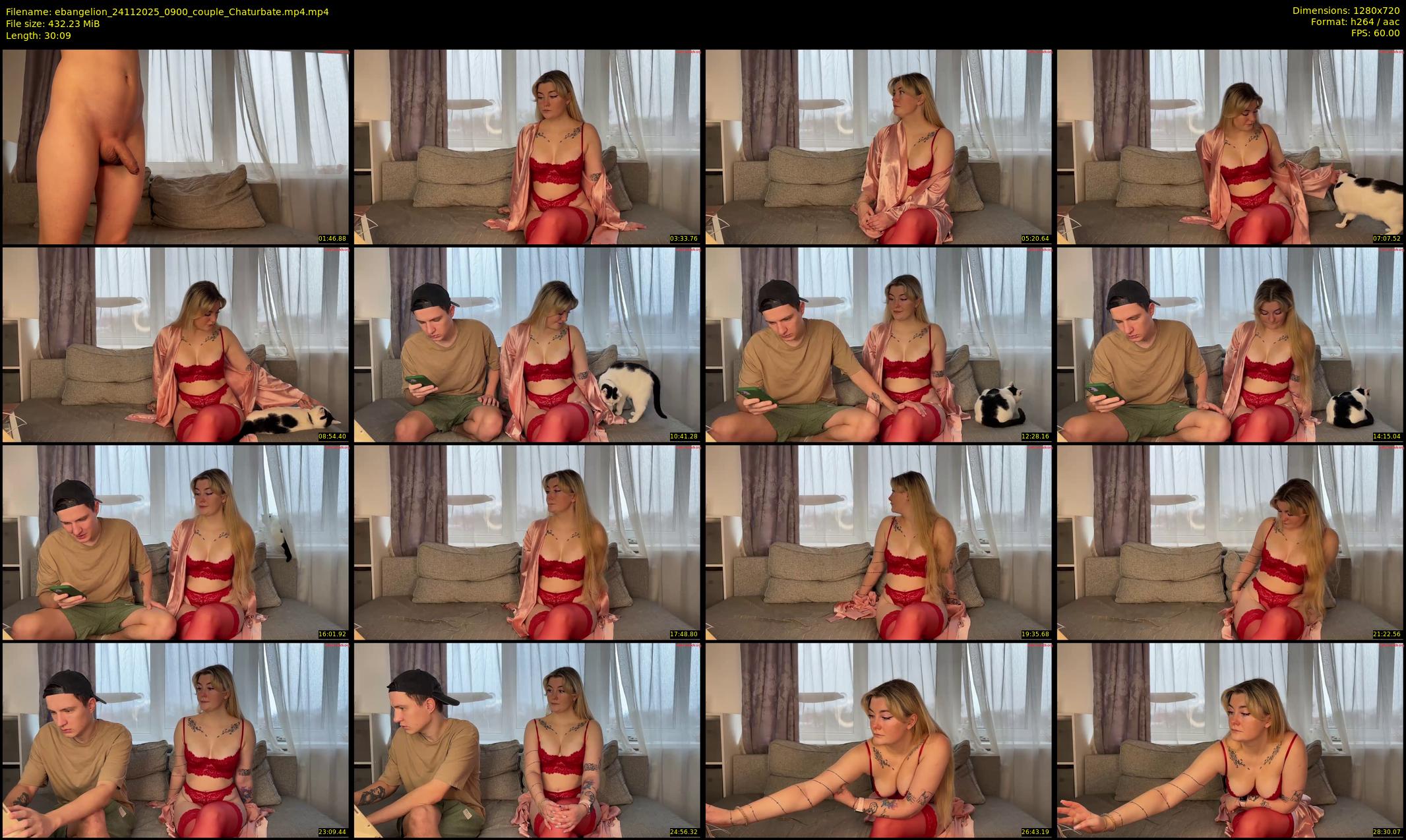 ebangelion — 31 minute Chaturbate couple cam show recording, 720p, Nov 24, 2025