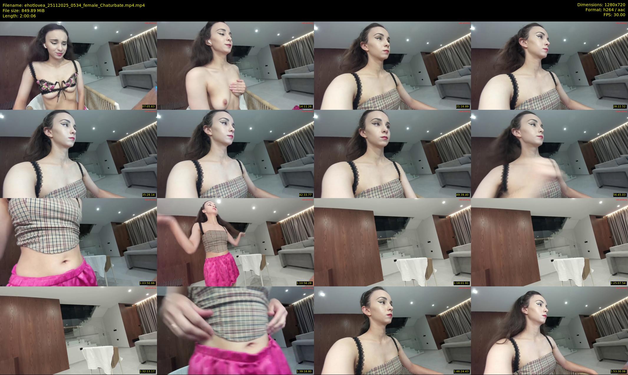 ehotlovea — 121 minute Chaturbate female cam show recording, 720p, Nov 25, 2025