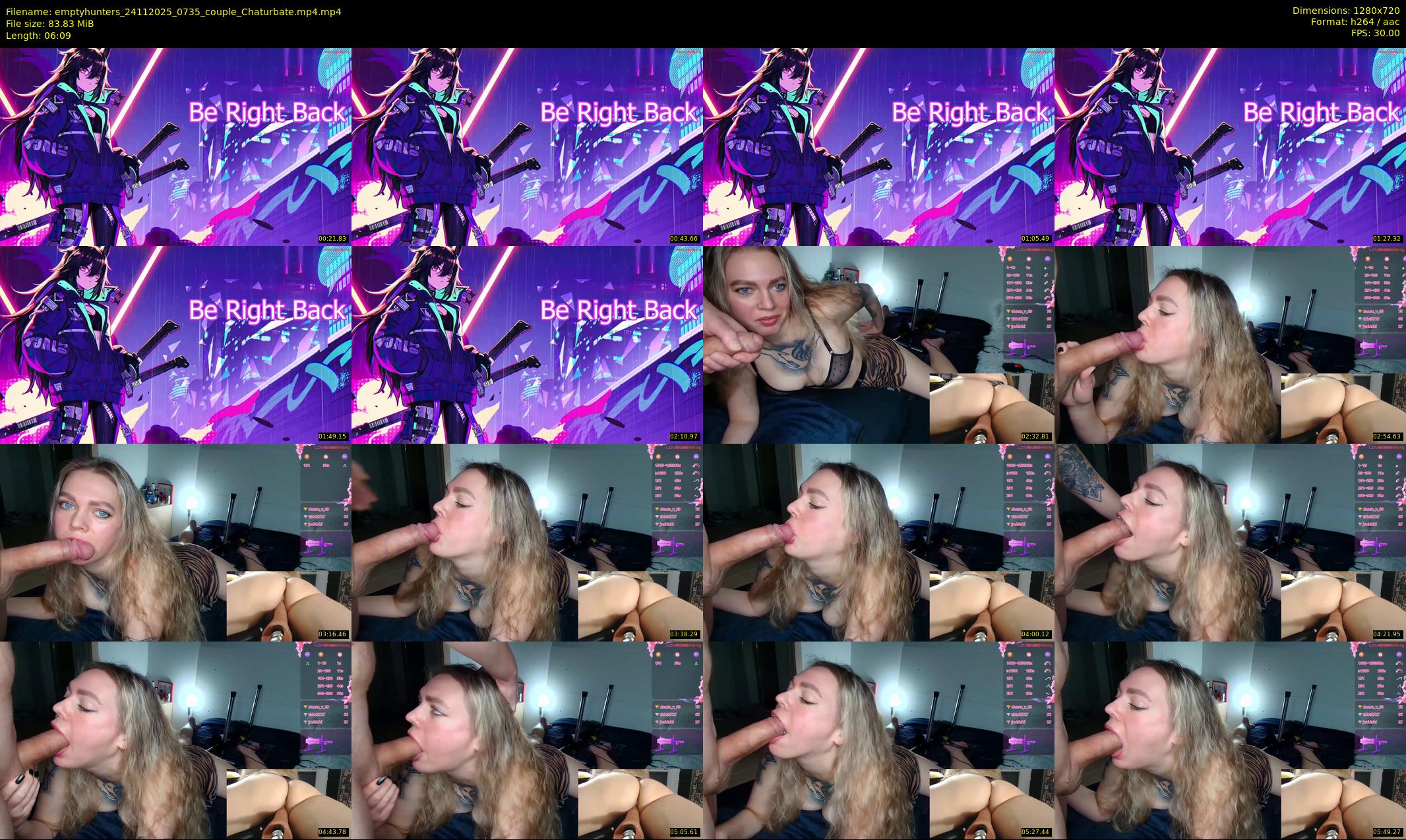 emptyhunters — 7 minute Chaturbate couple cam show recording, 720p, Nov 24, 2025