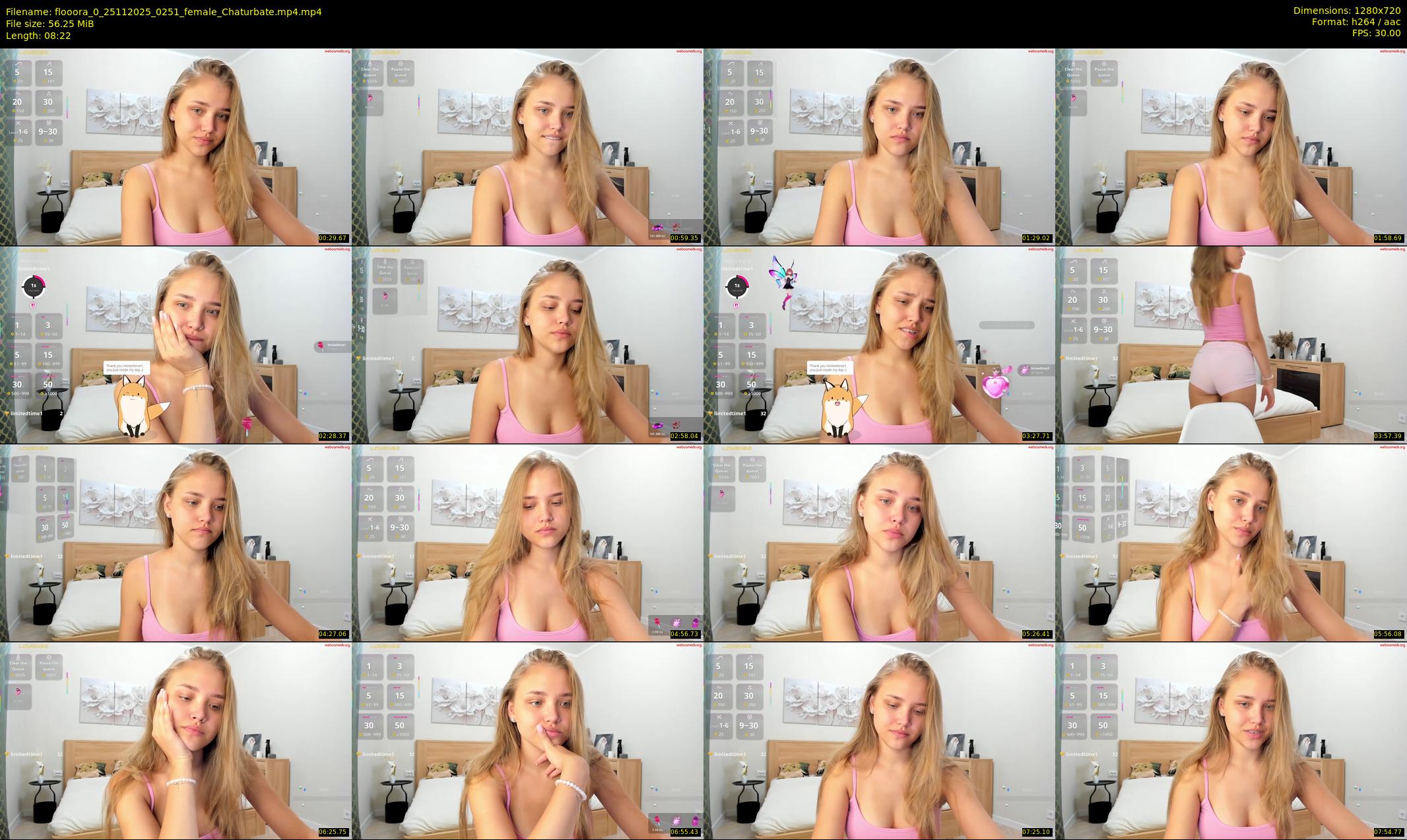 flooora_0 — 9 minute Chaturbate couple cam show recording, 720p, Nov 25, 2025