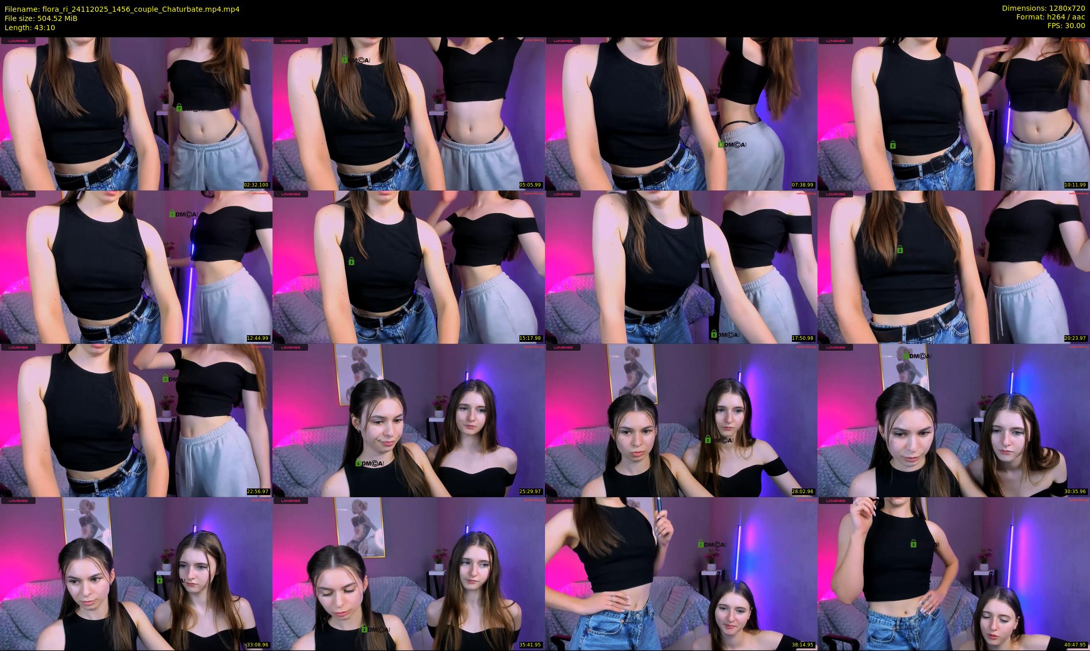 flora_ri — 44 minute Chaturbate female cam show recording, 720p, Nov 24, 2025