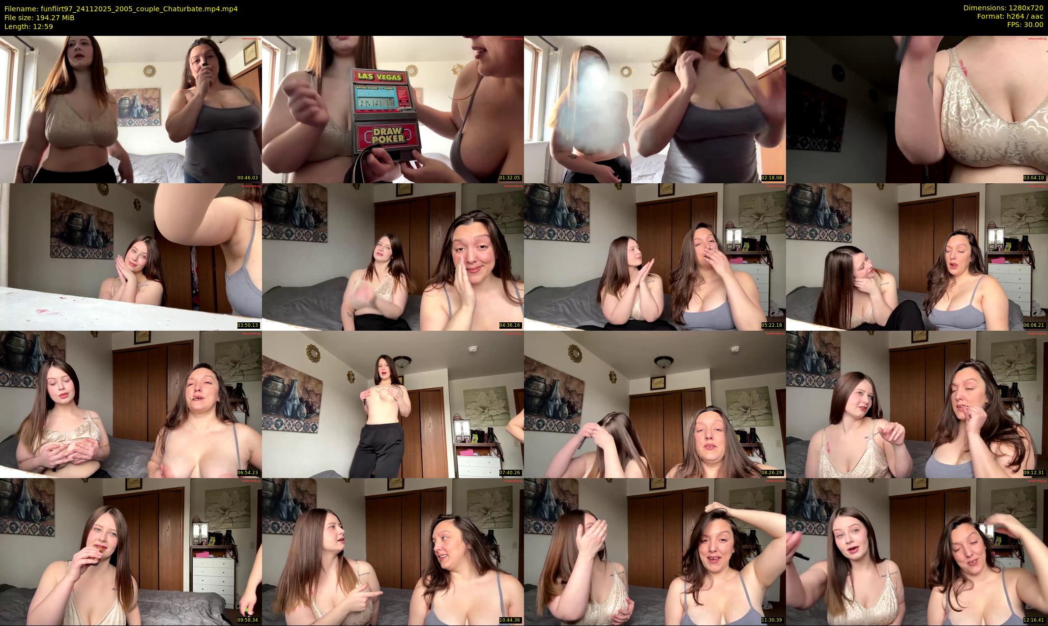 funflirt97 — 13 minute Chaturbate female cam show recording, 720p, Nov 24, 2025